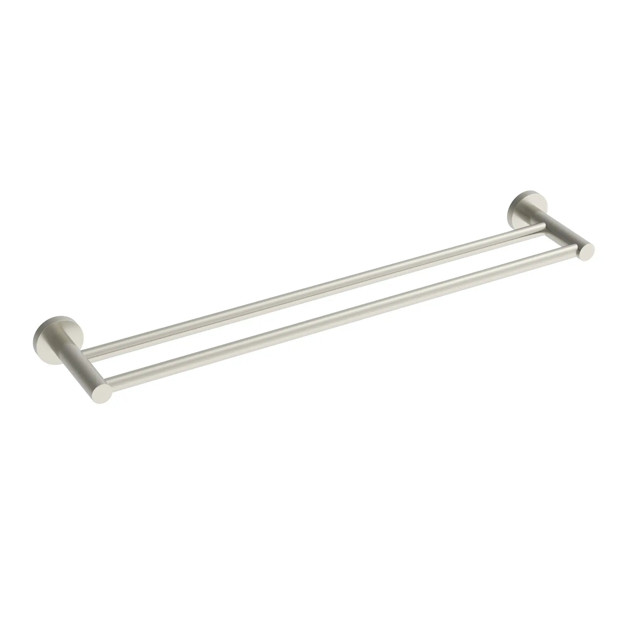Brushed nickel paper bar