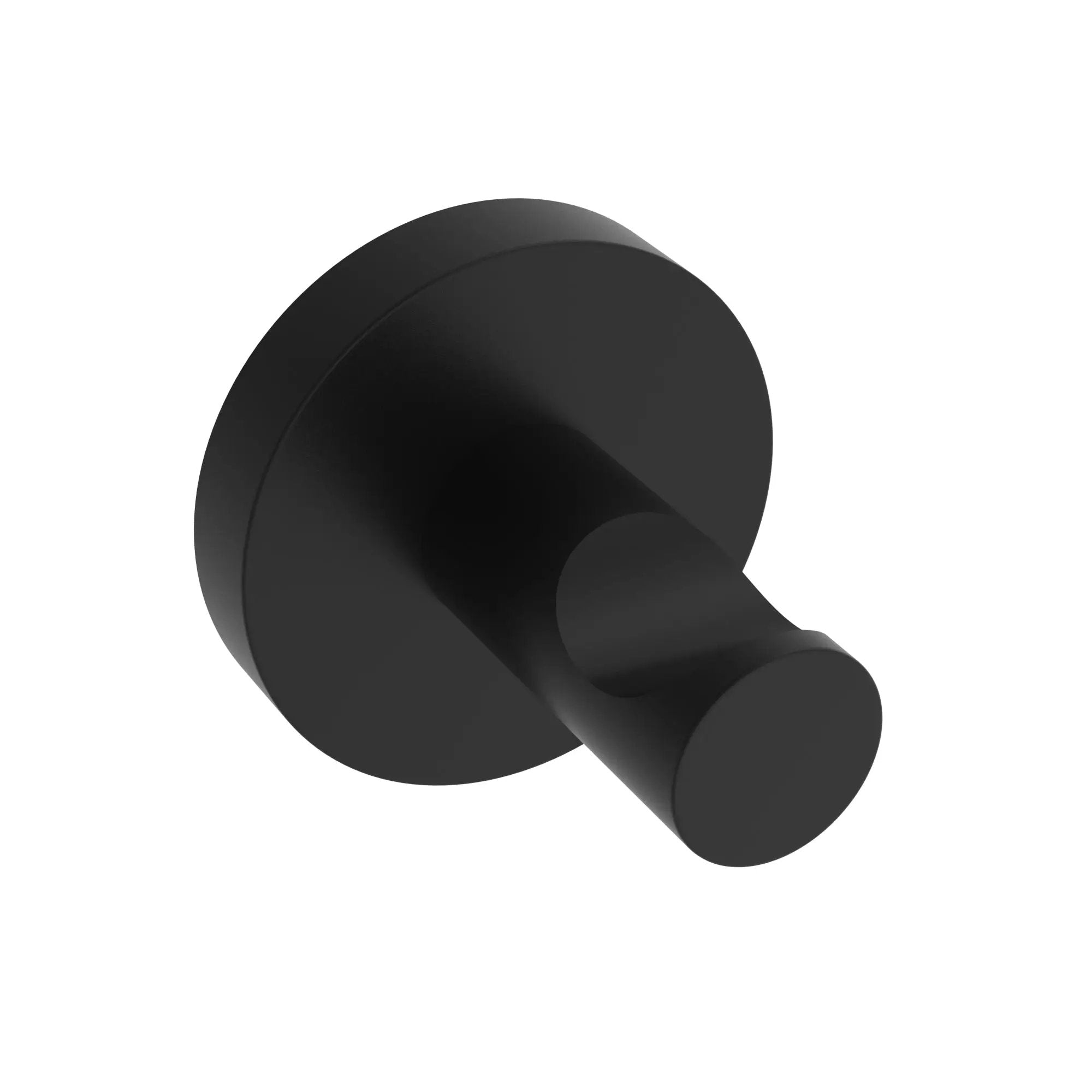 Matte black towel hook