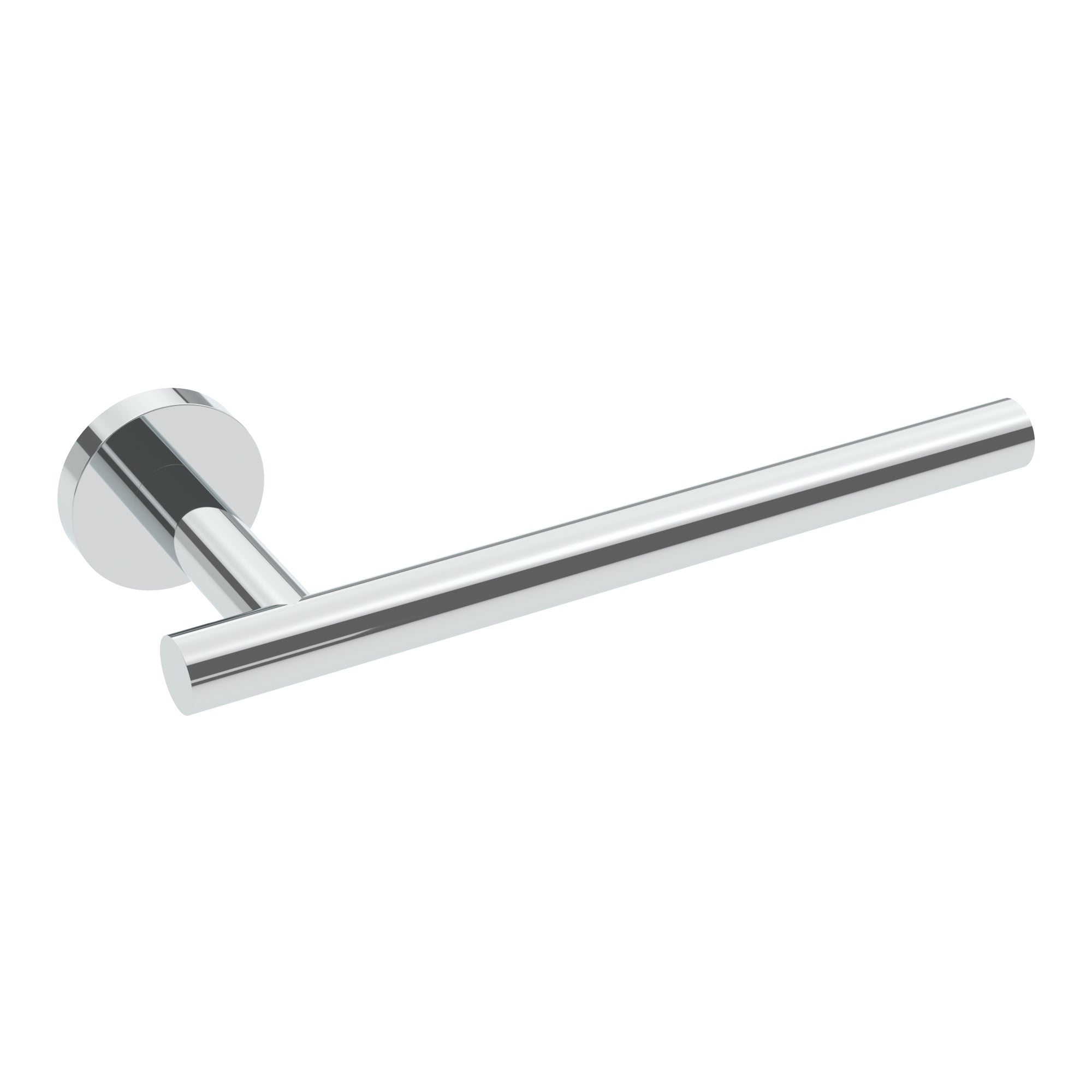 Chrome towel bar