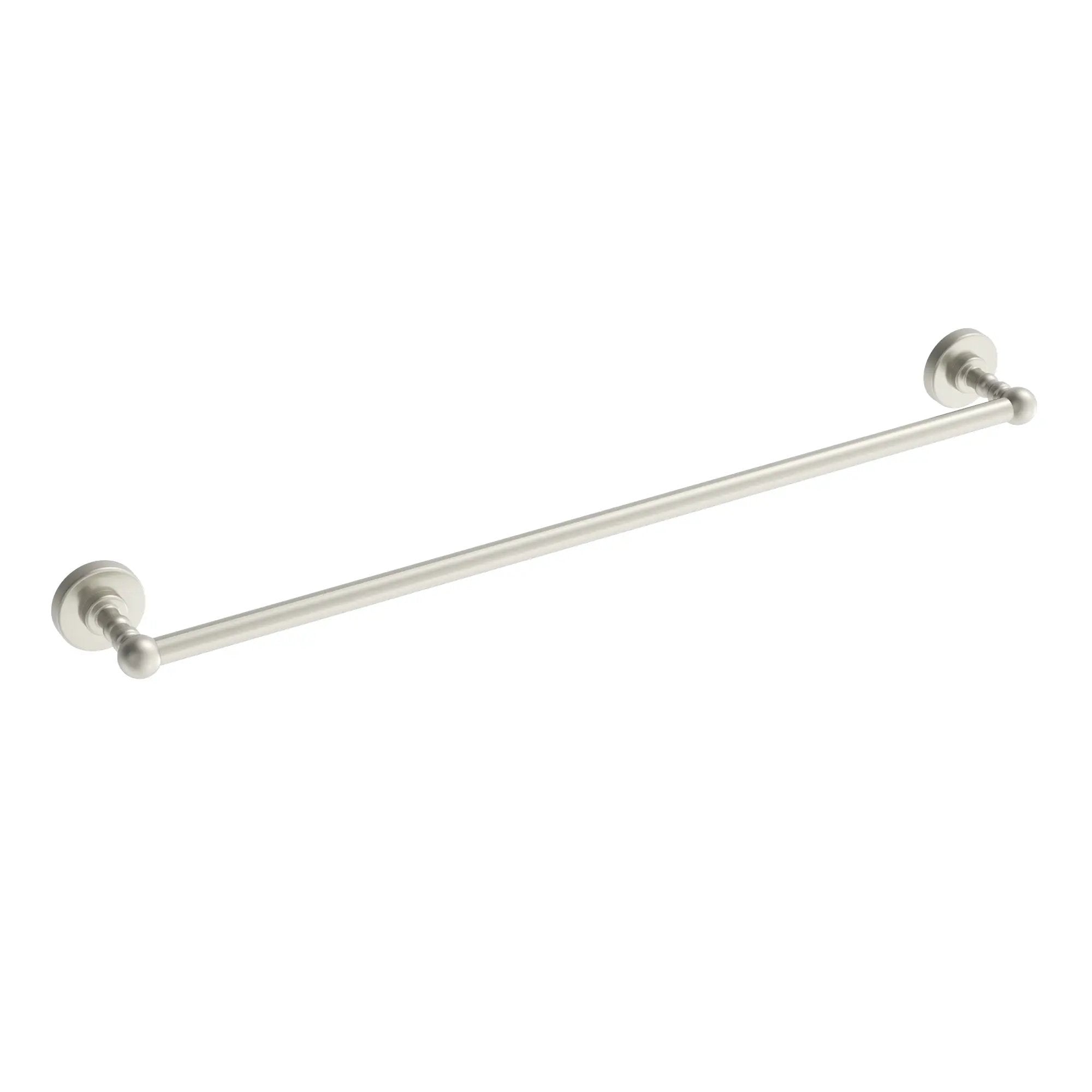 Brushed nickel towel Bar