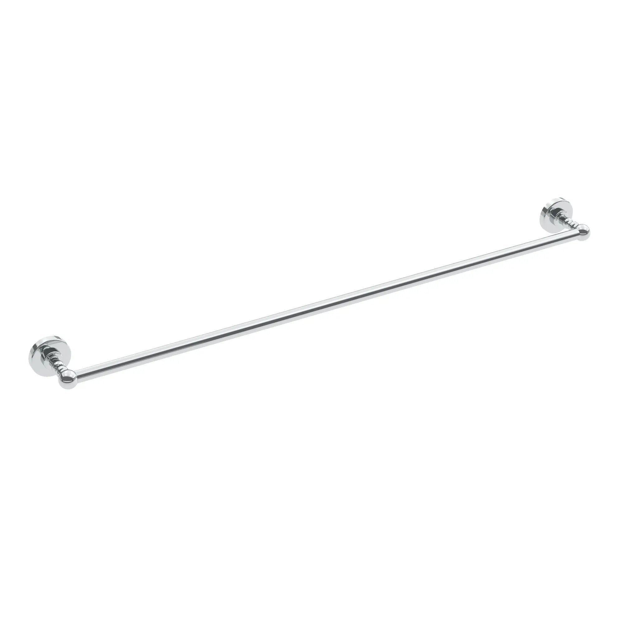 Chrome towel bar
