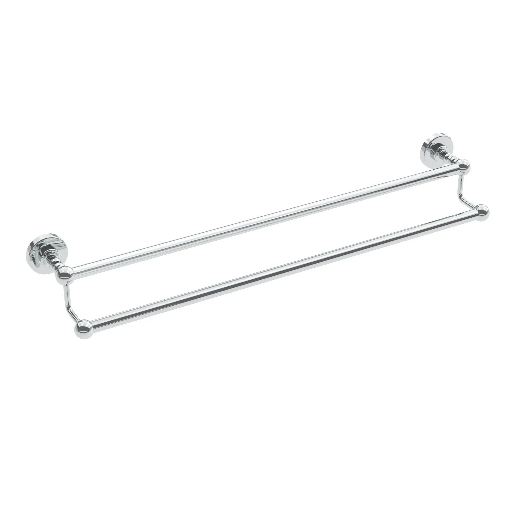 Chrome towel bar