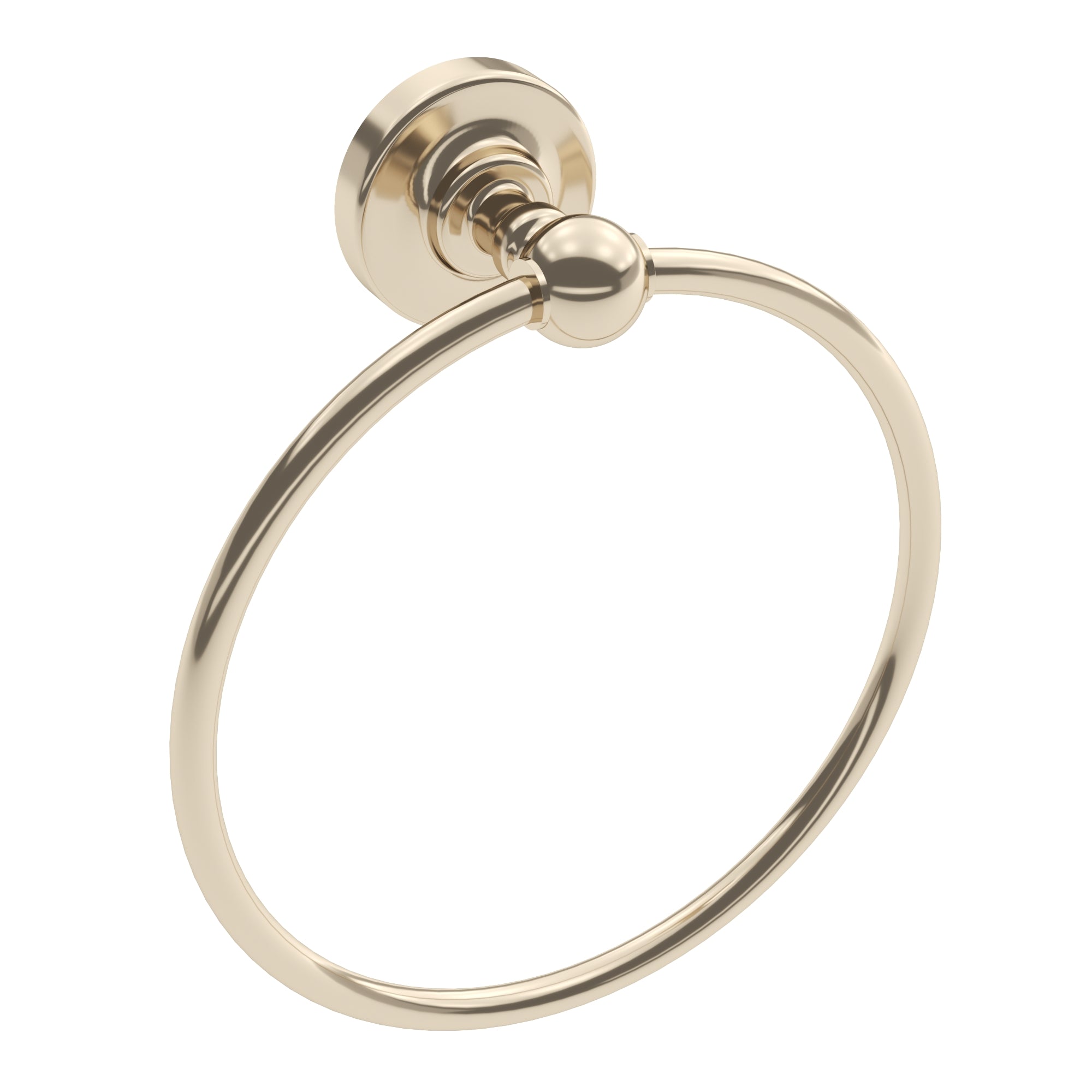Polished nickel towel Ring