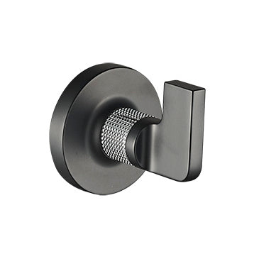 Chrome/matte towel hook