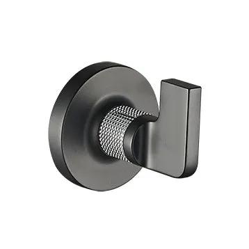 Chrome/matte towel hook