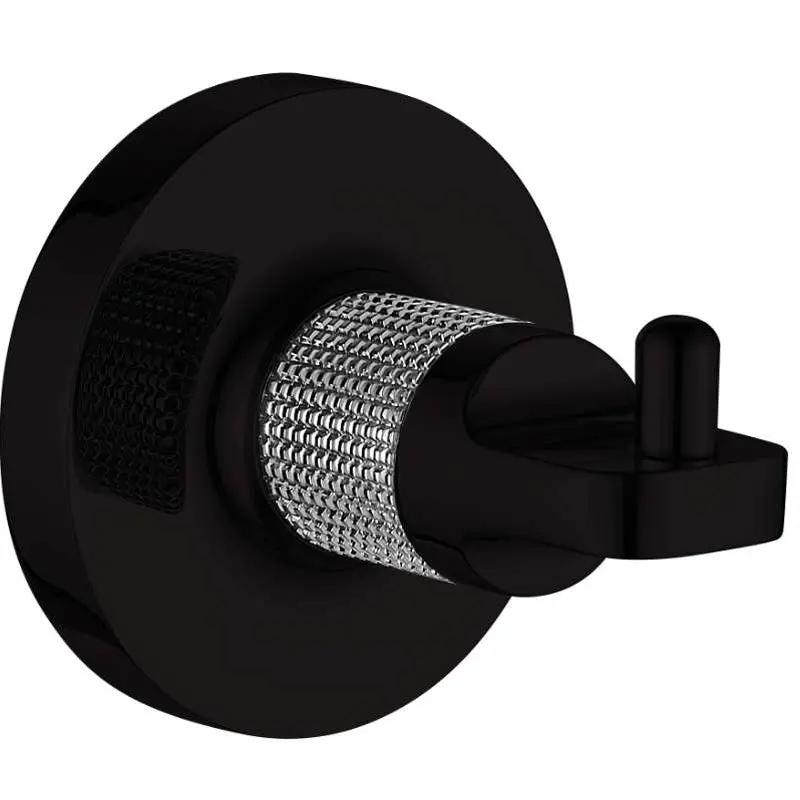 Chrome/matte towel hook