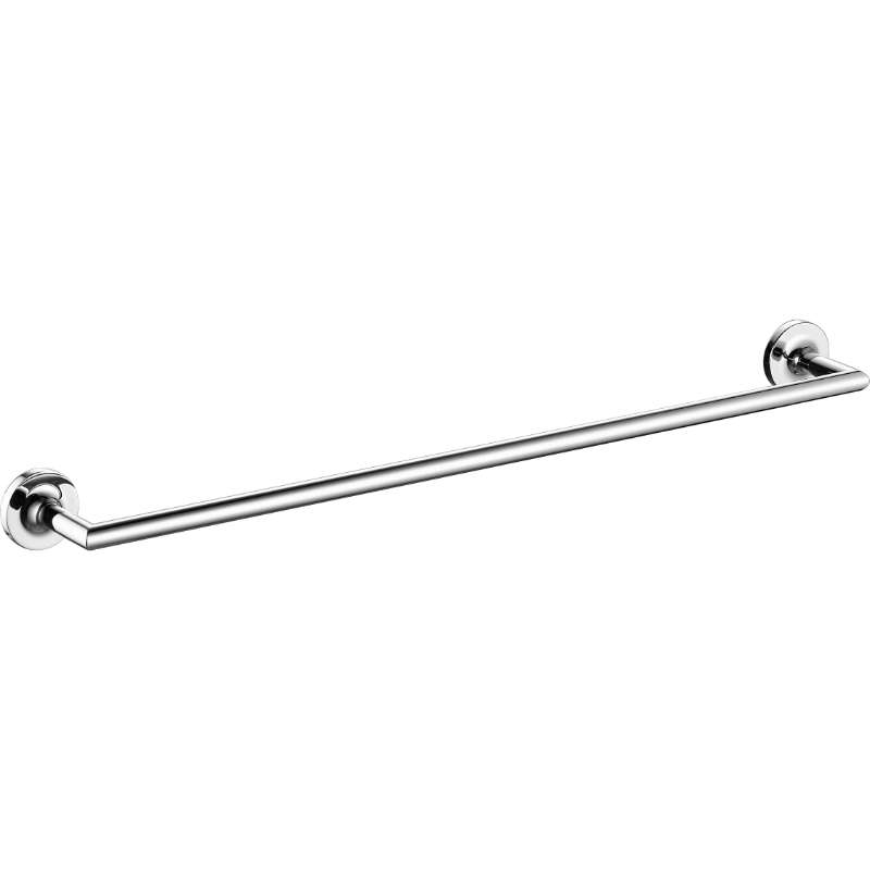 Chrome towel bar