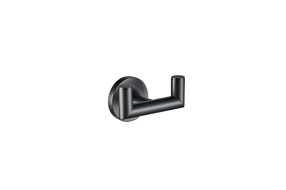 Matte black towel hook