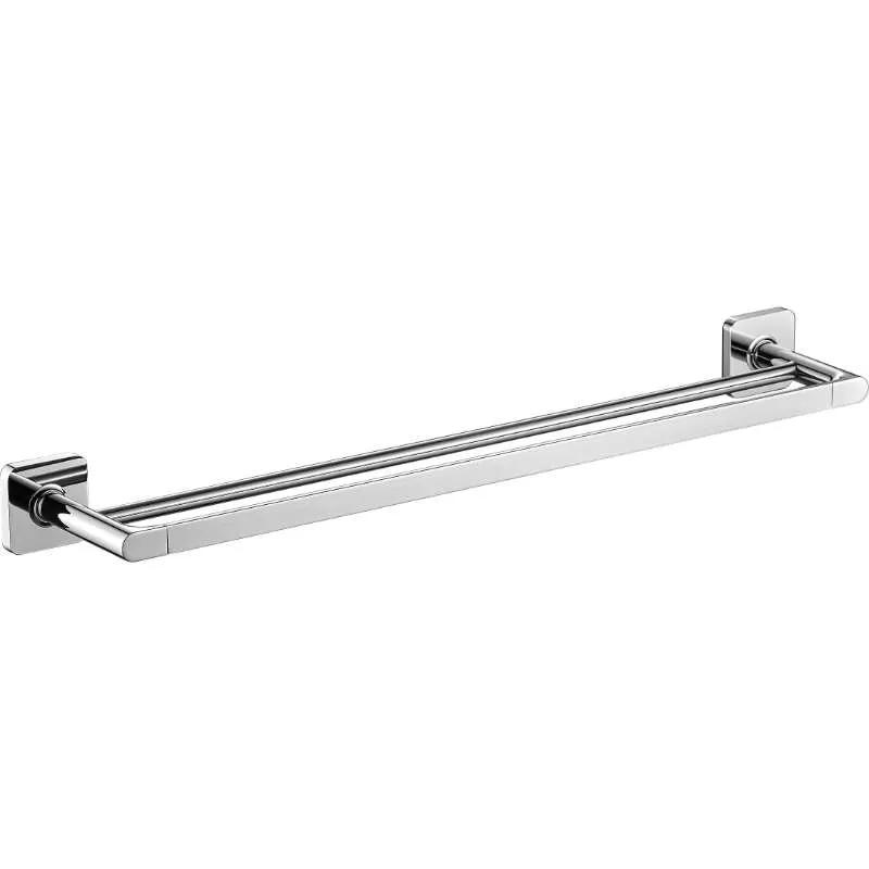 Chrome towel bar