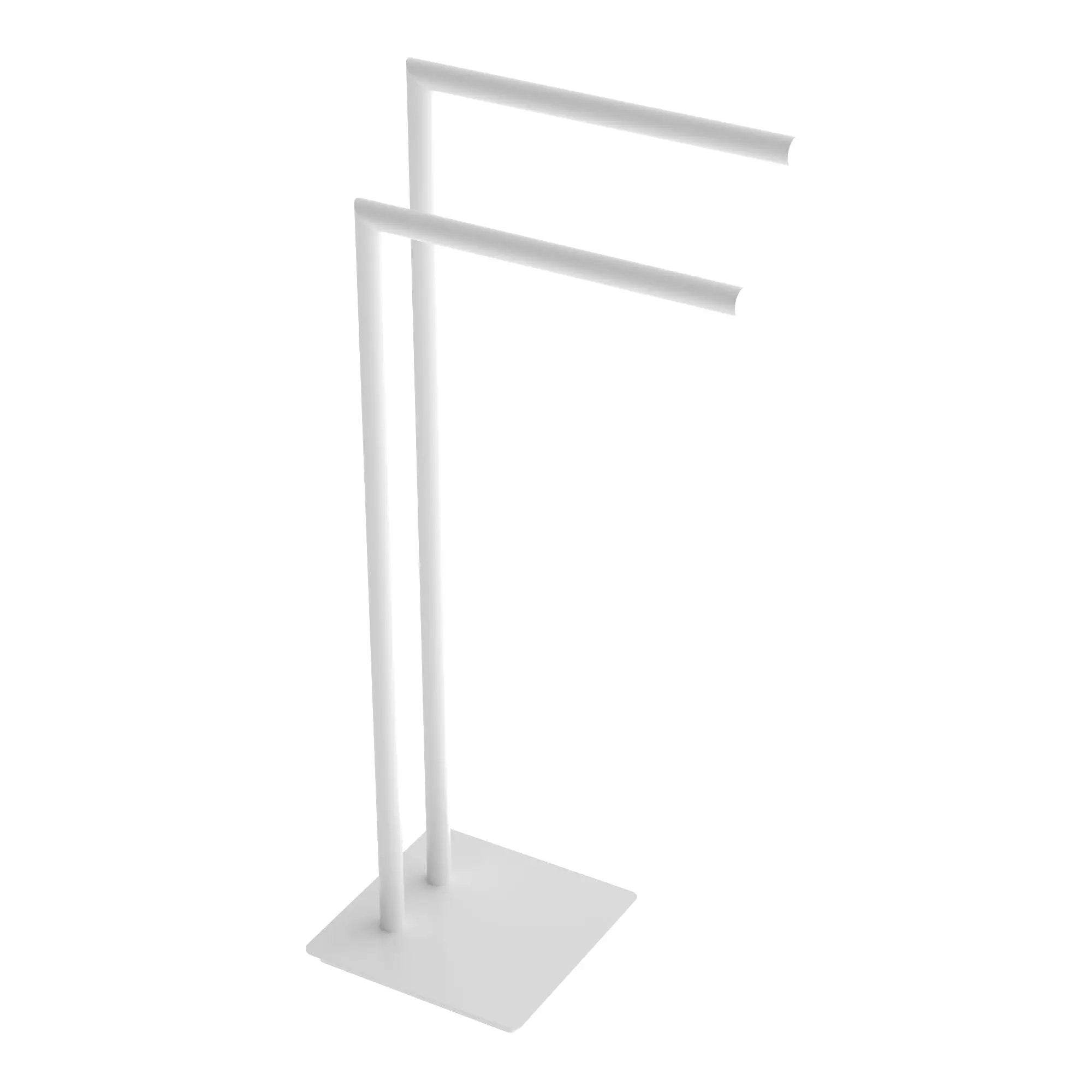 Matte white towel Bar