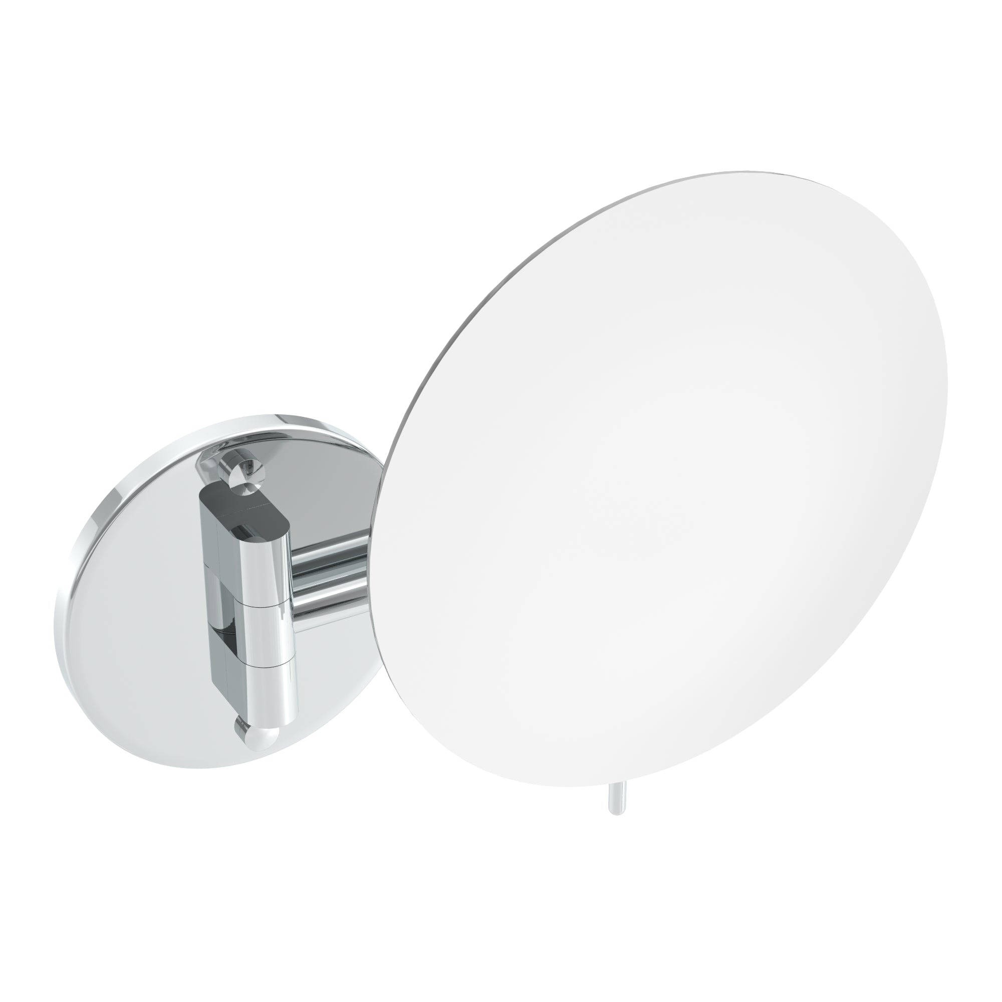 Chrome mounted mirror