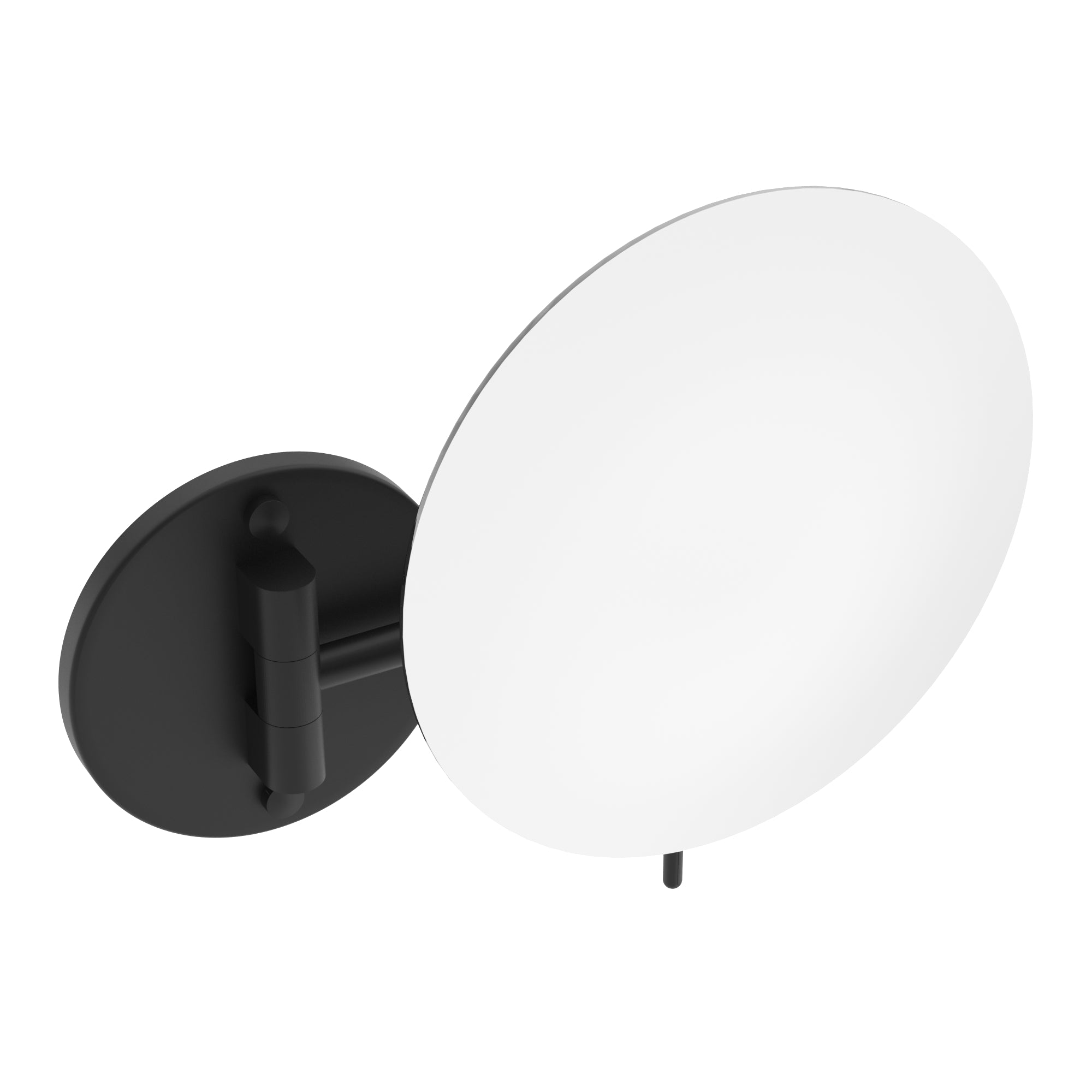 Matte black mounted Mirror
