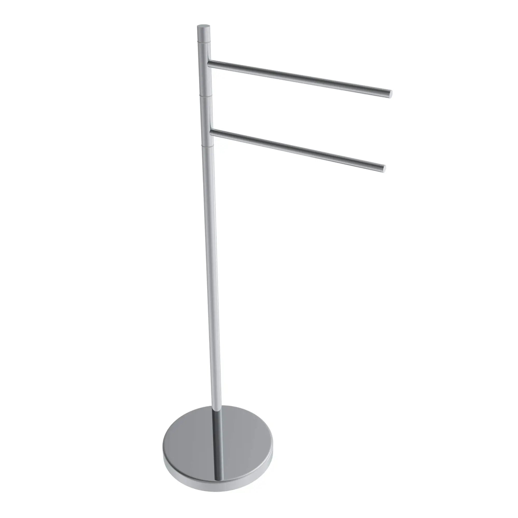 Chrome towel bar