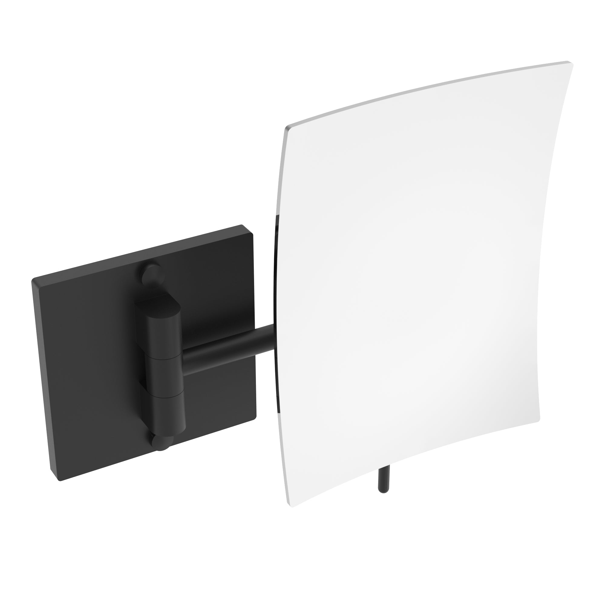 Matte black mounted Mirror