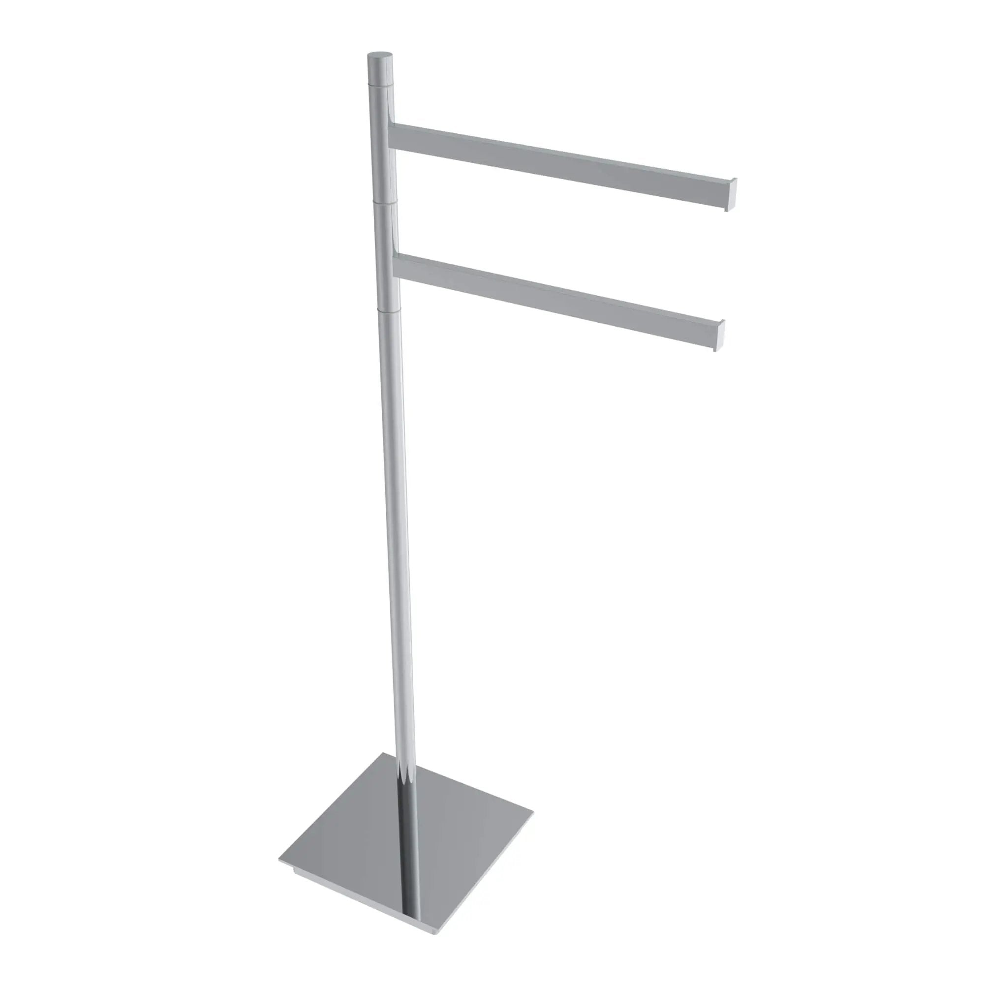 Chrome towel bar