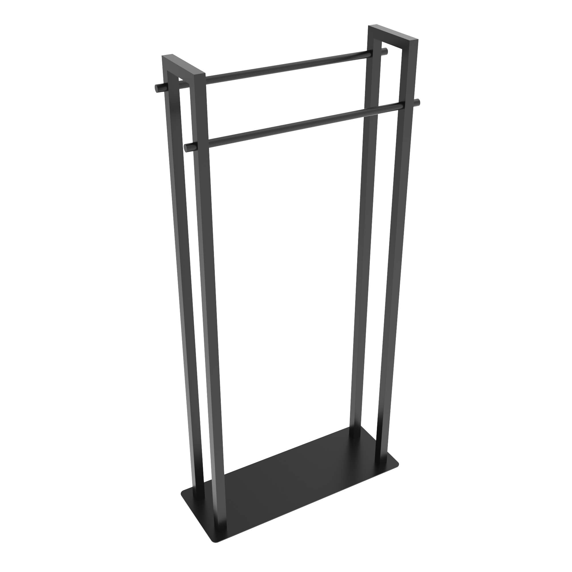 Matte black towel Stand