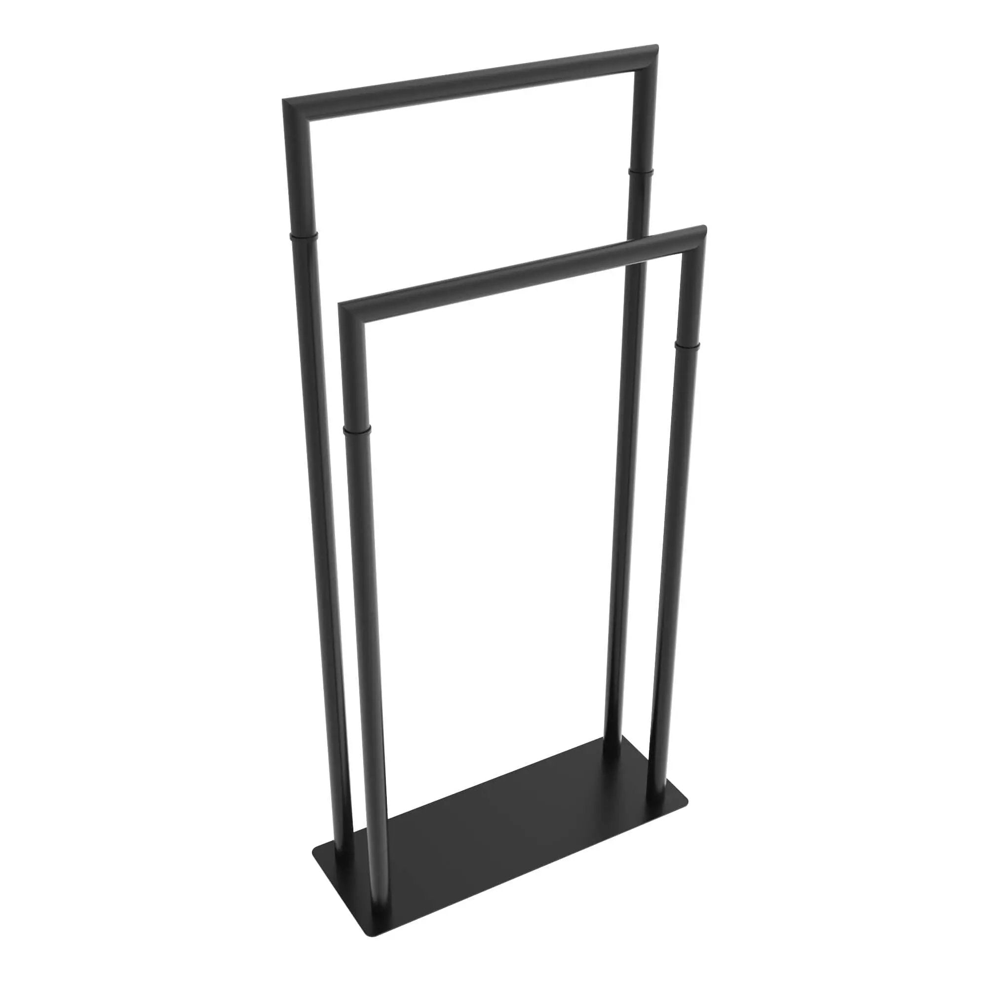 Matte black towel Stand