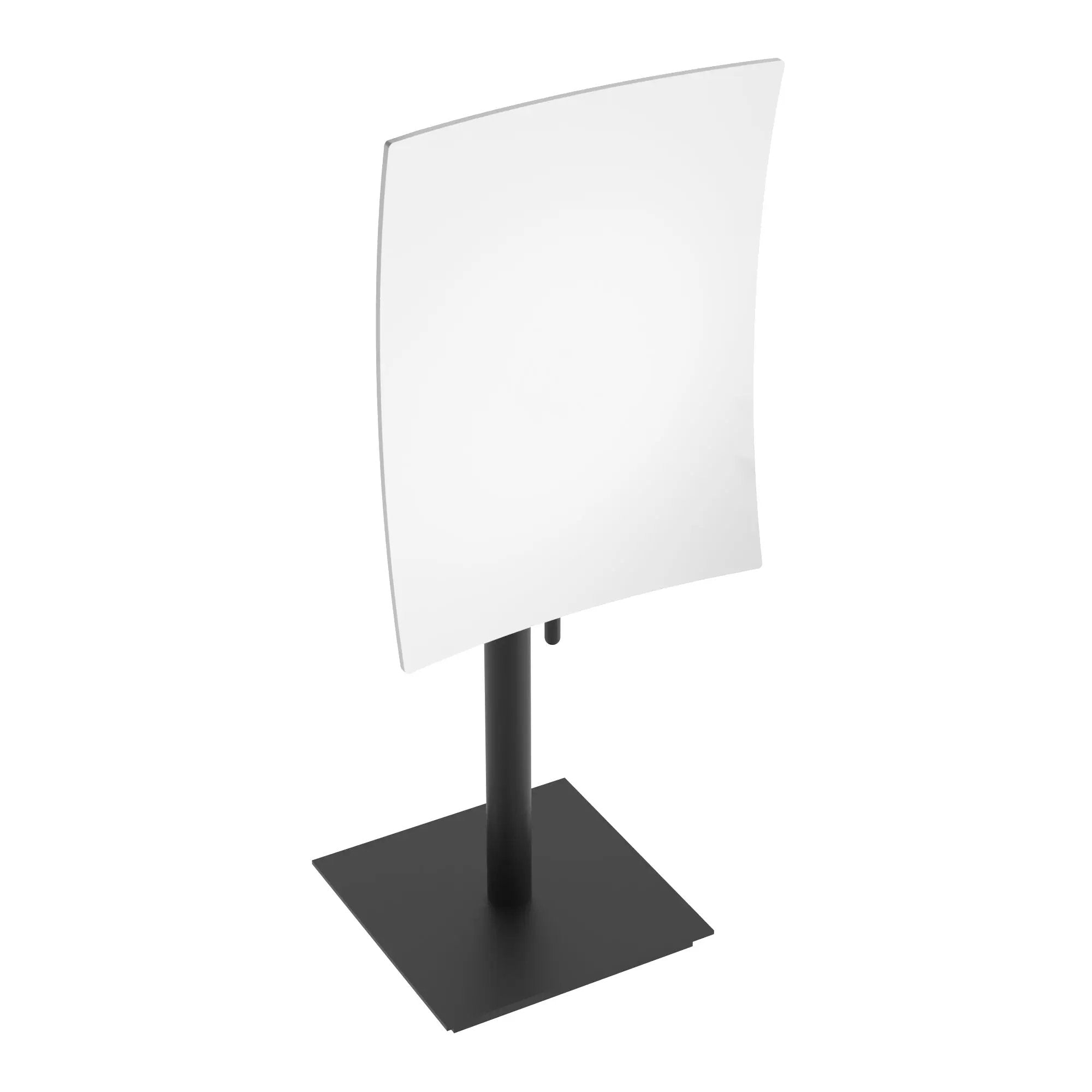 Matte black freestanding Mirror