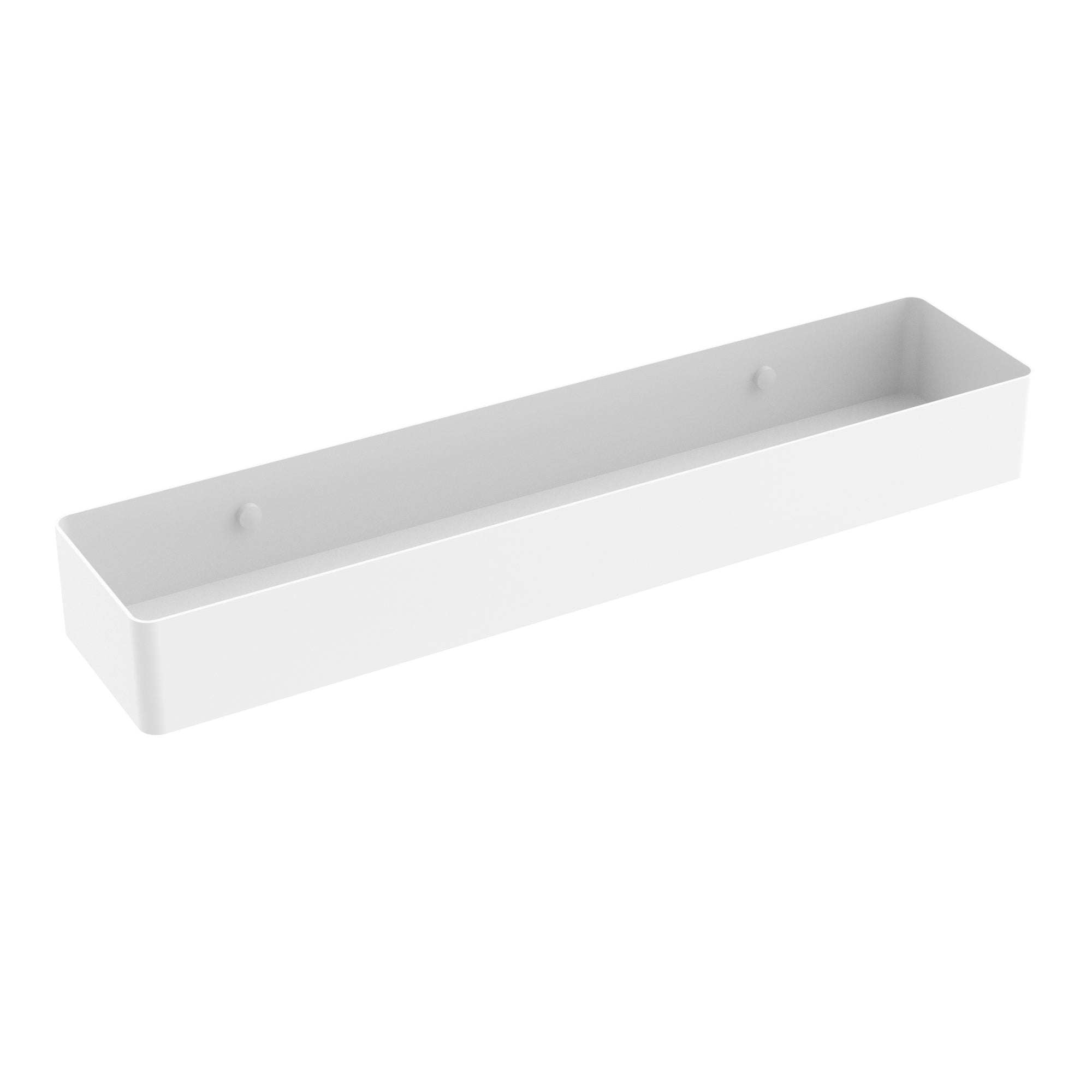 Matte white wall Shelf