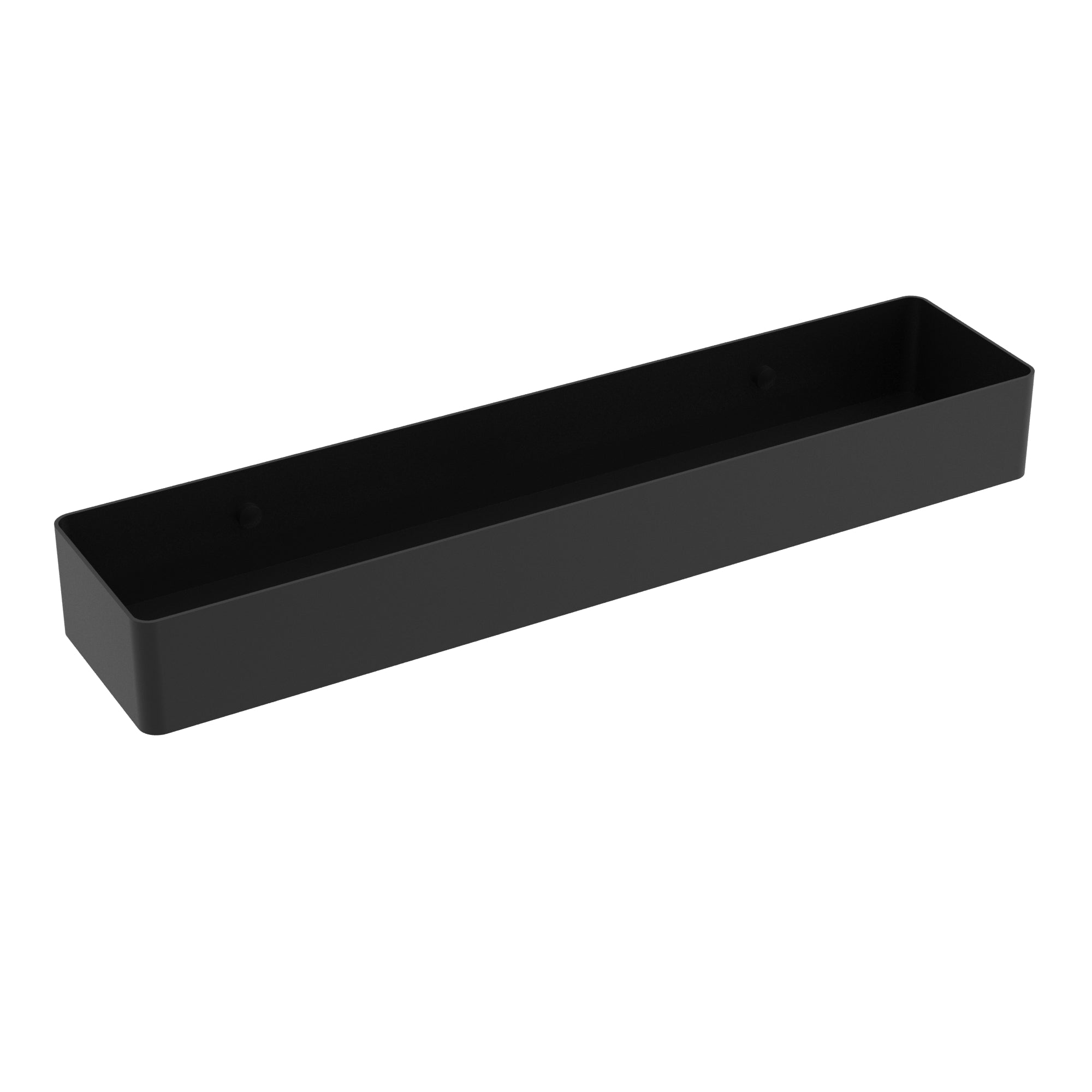 Matte black wall Shelf