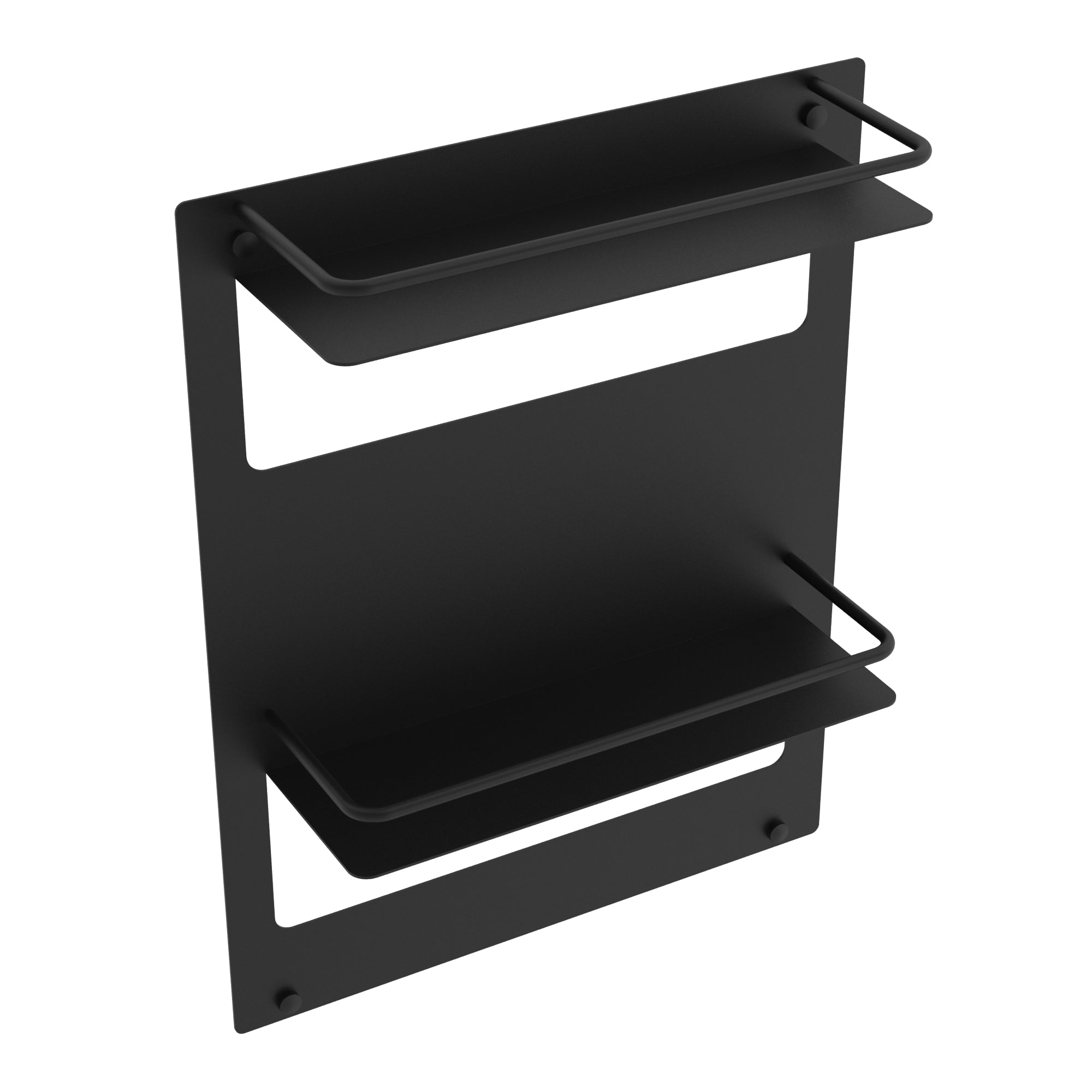 Matte black wall Shelf