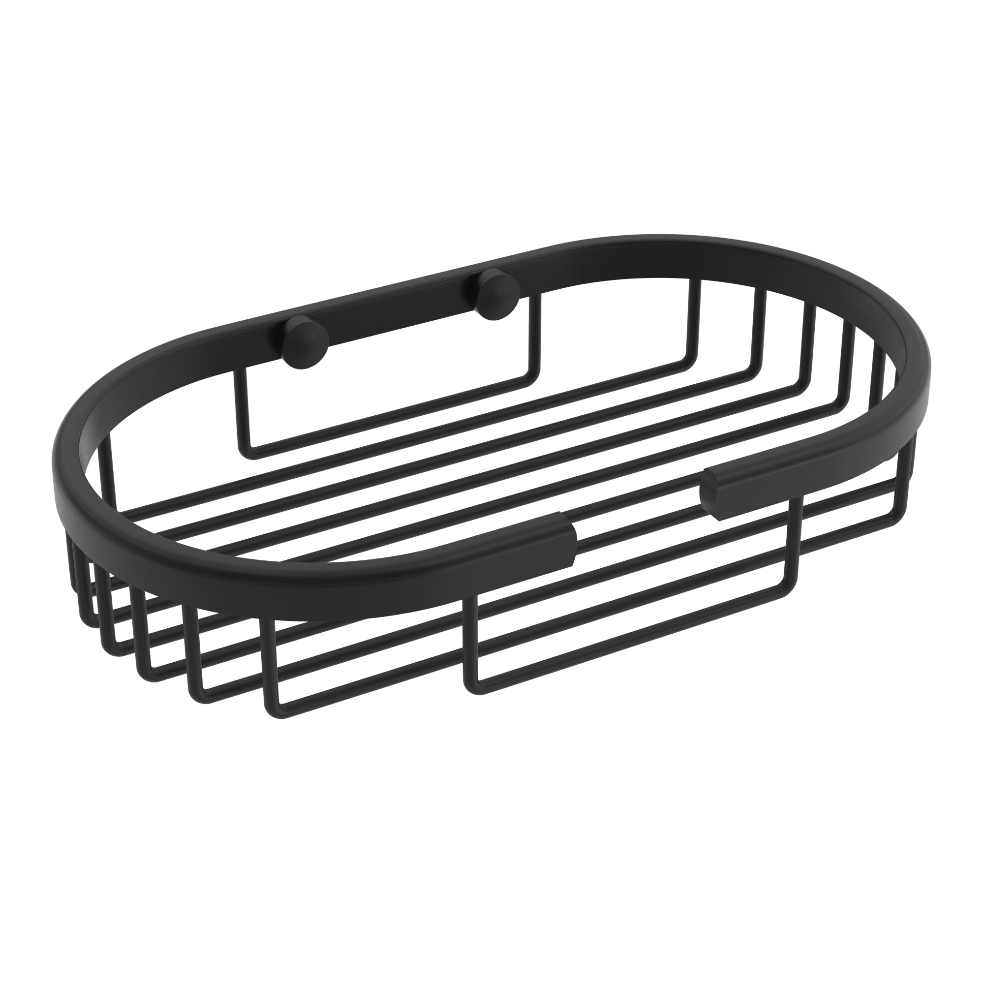 Matte black shower Basket
