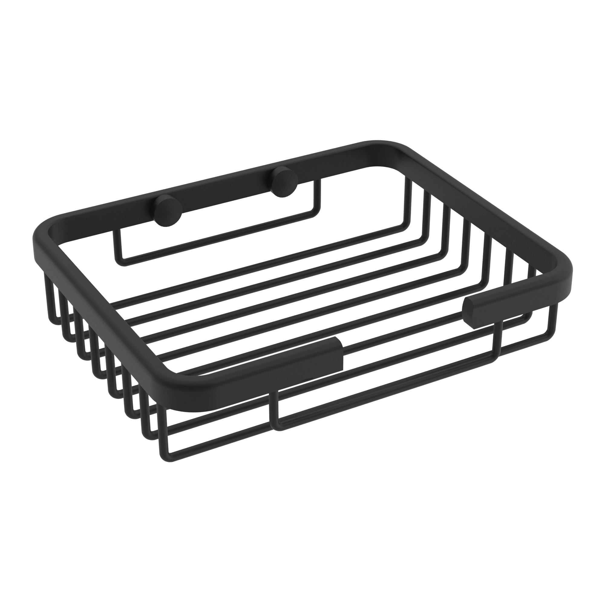 Matte black shower Basket