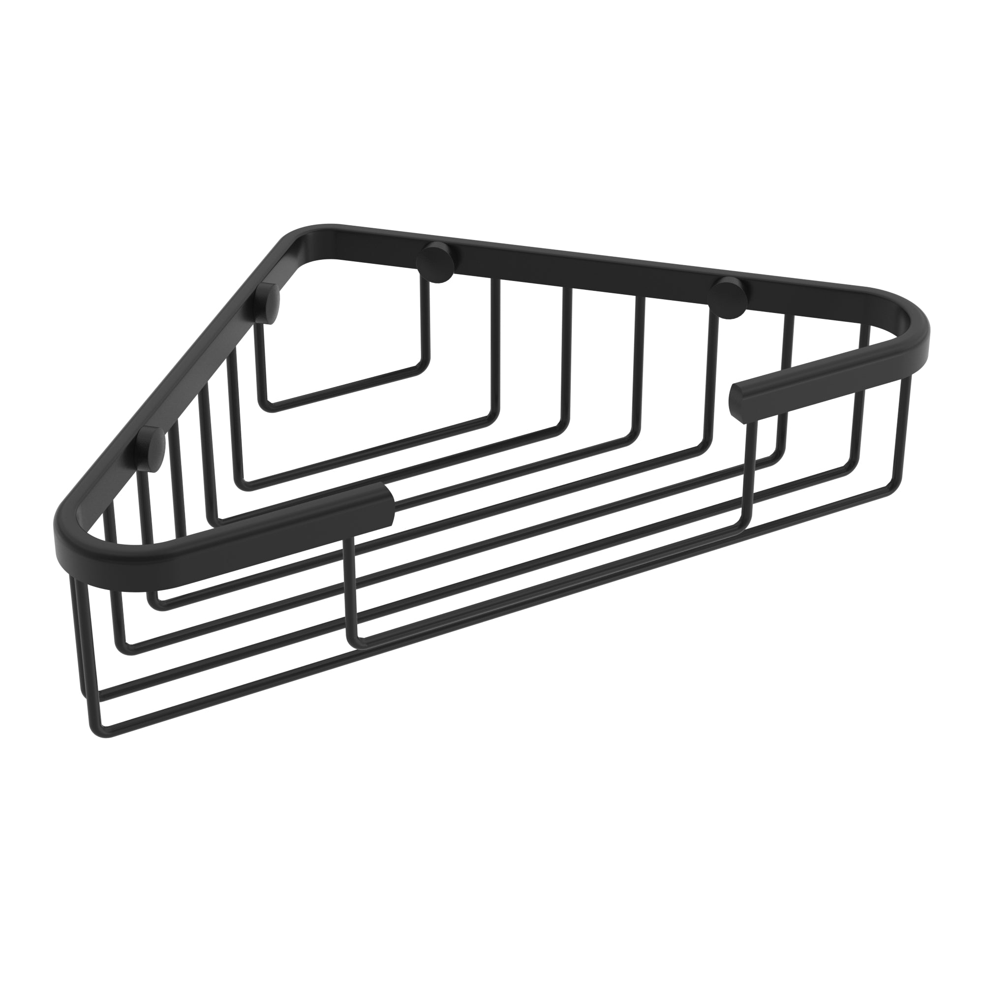 Matte black shower Basket