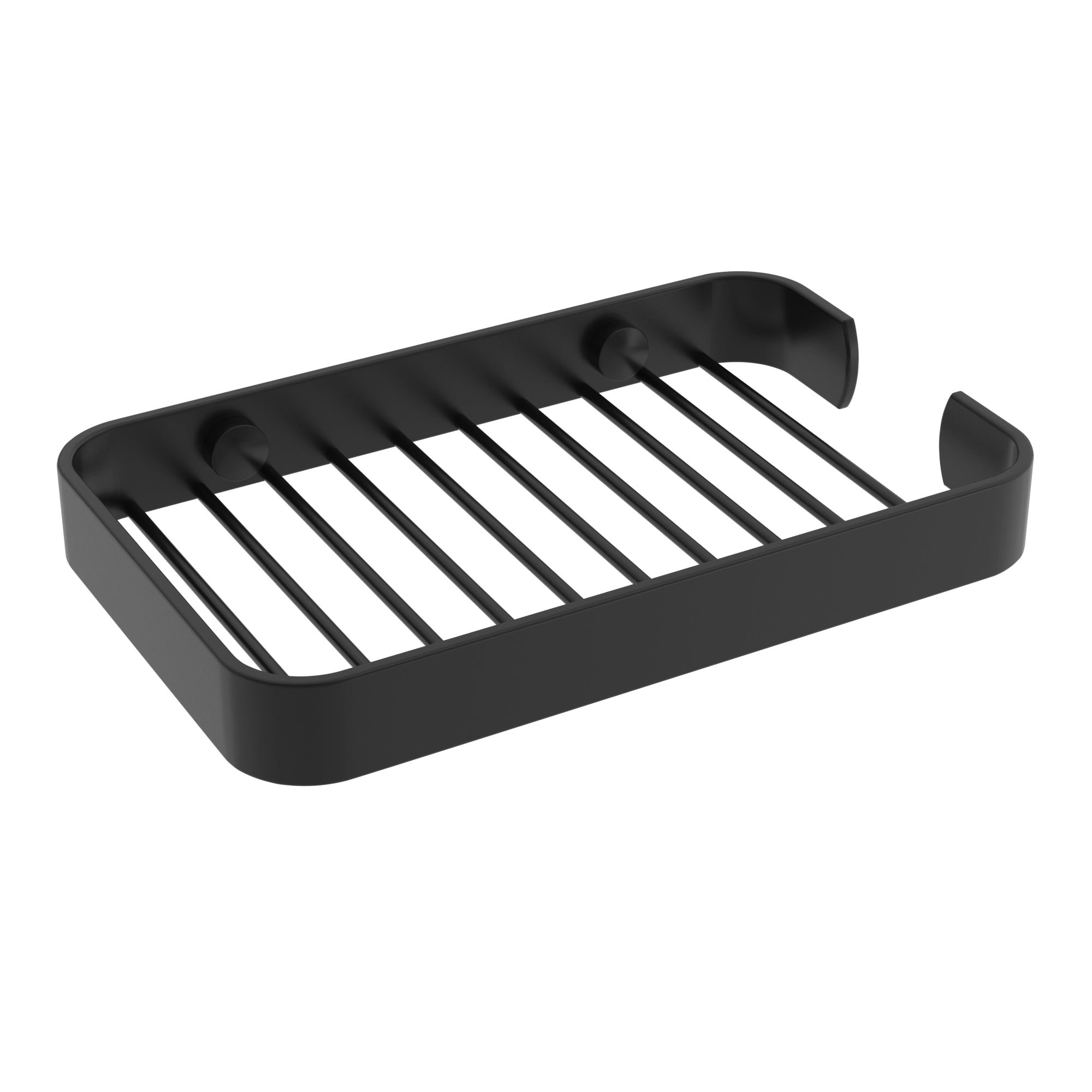 Matte black shower Basket