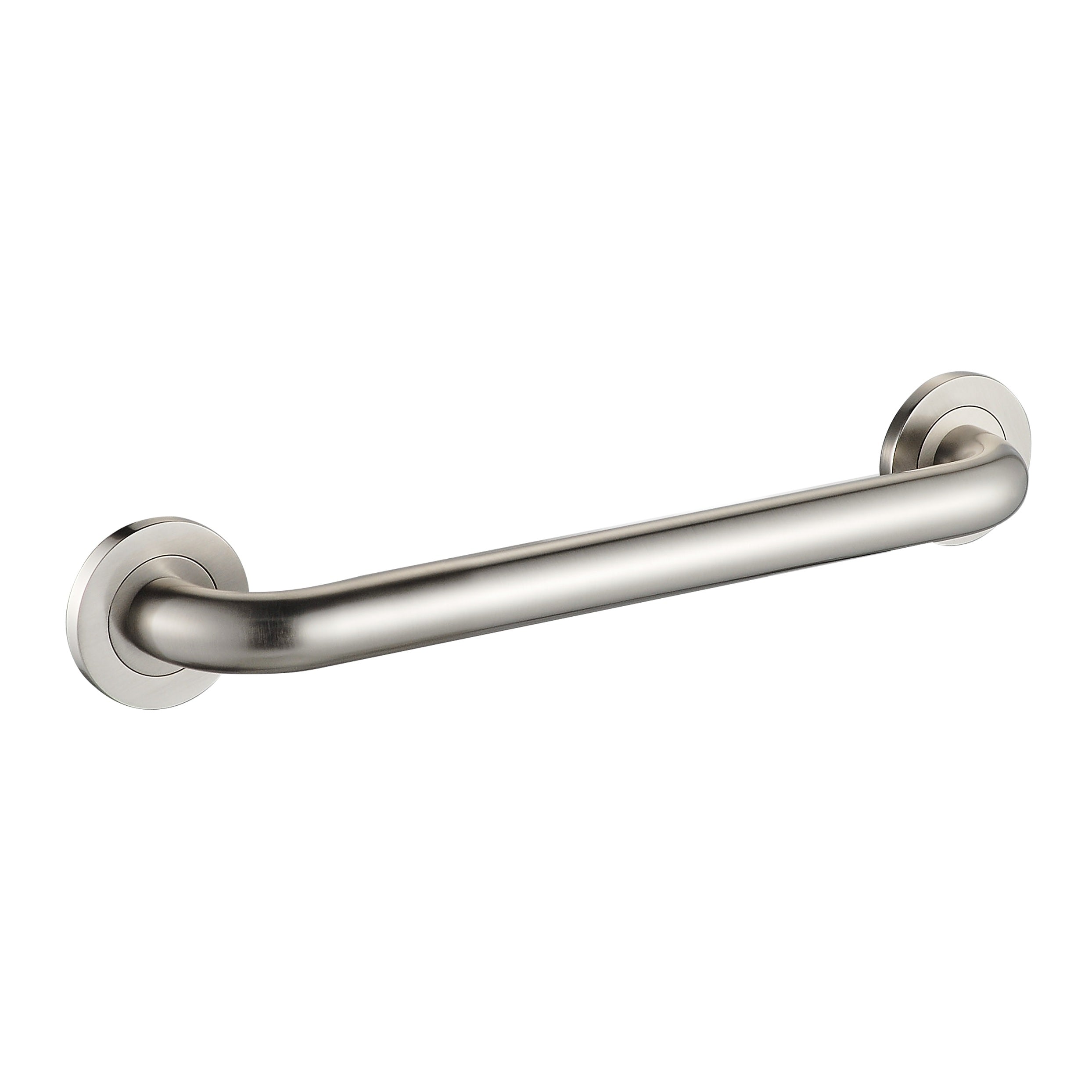 Brushed nickel grab Bar