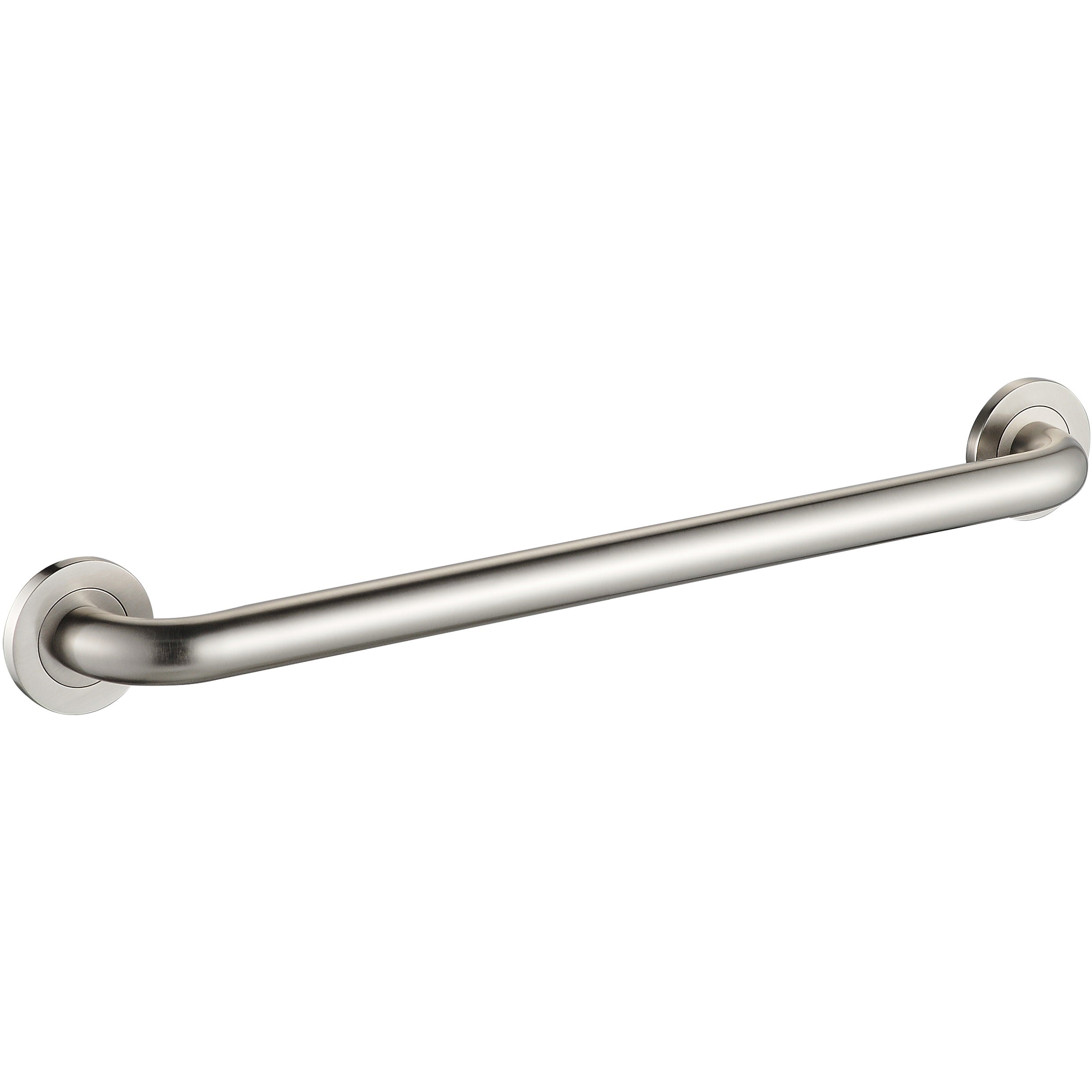 Brushed nickel grab Bar