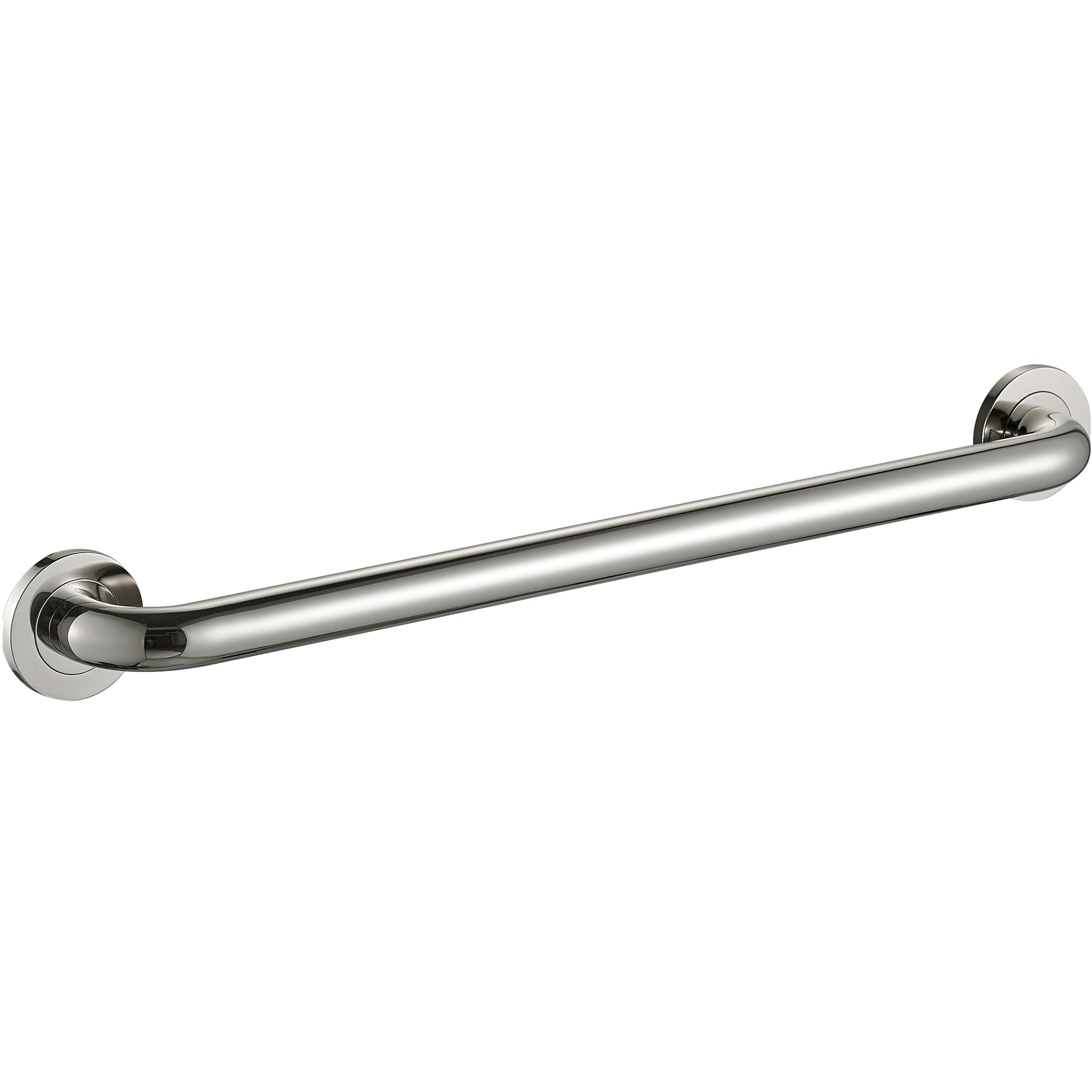 polished nickel grab Bar