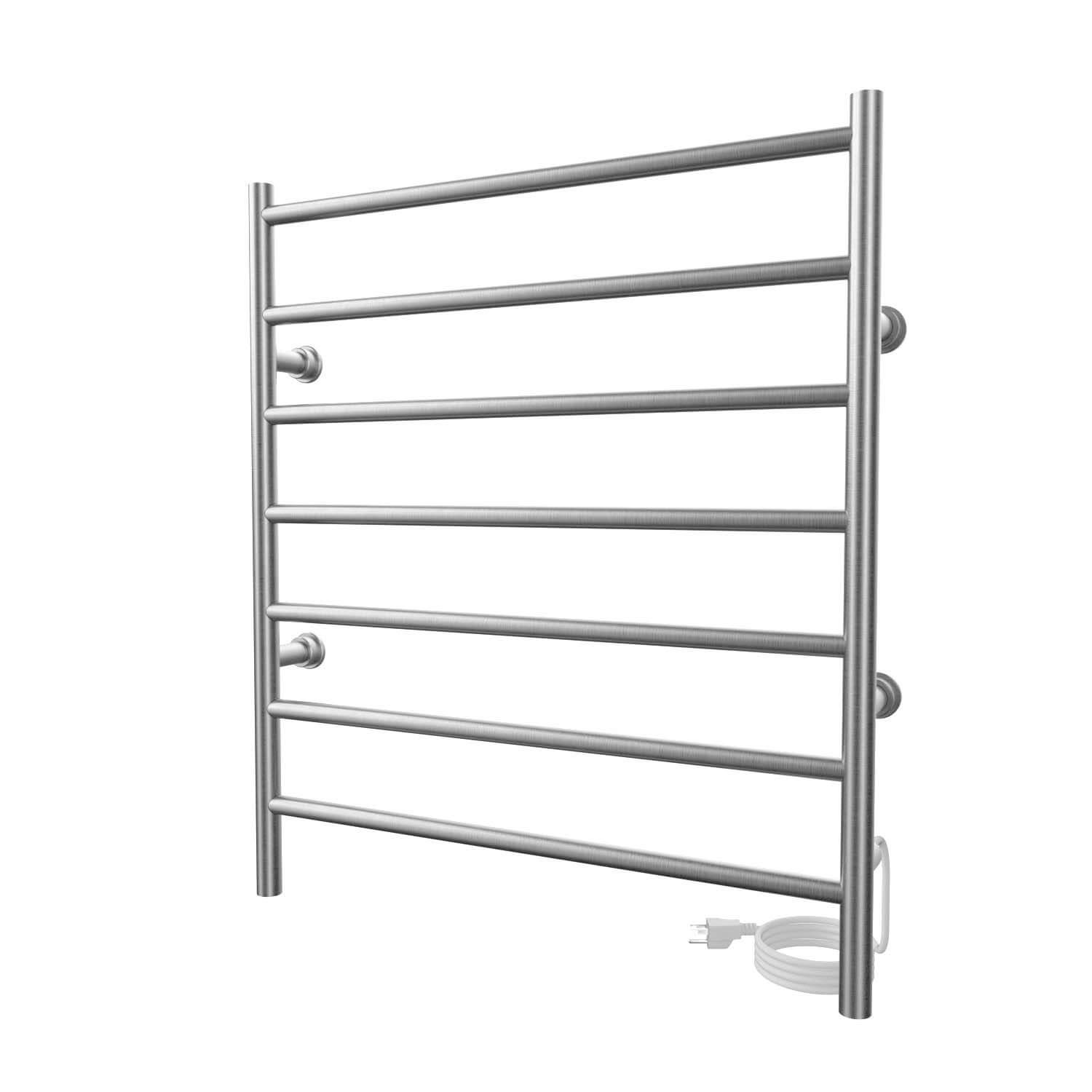Brushed nickel towel Warmer