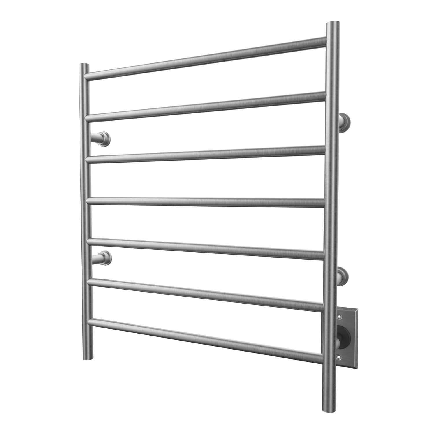 Brushed nickel towel Warmer