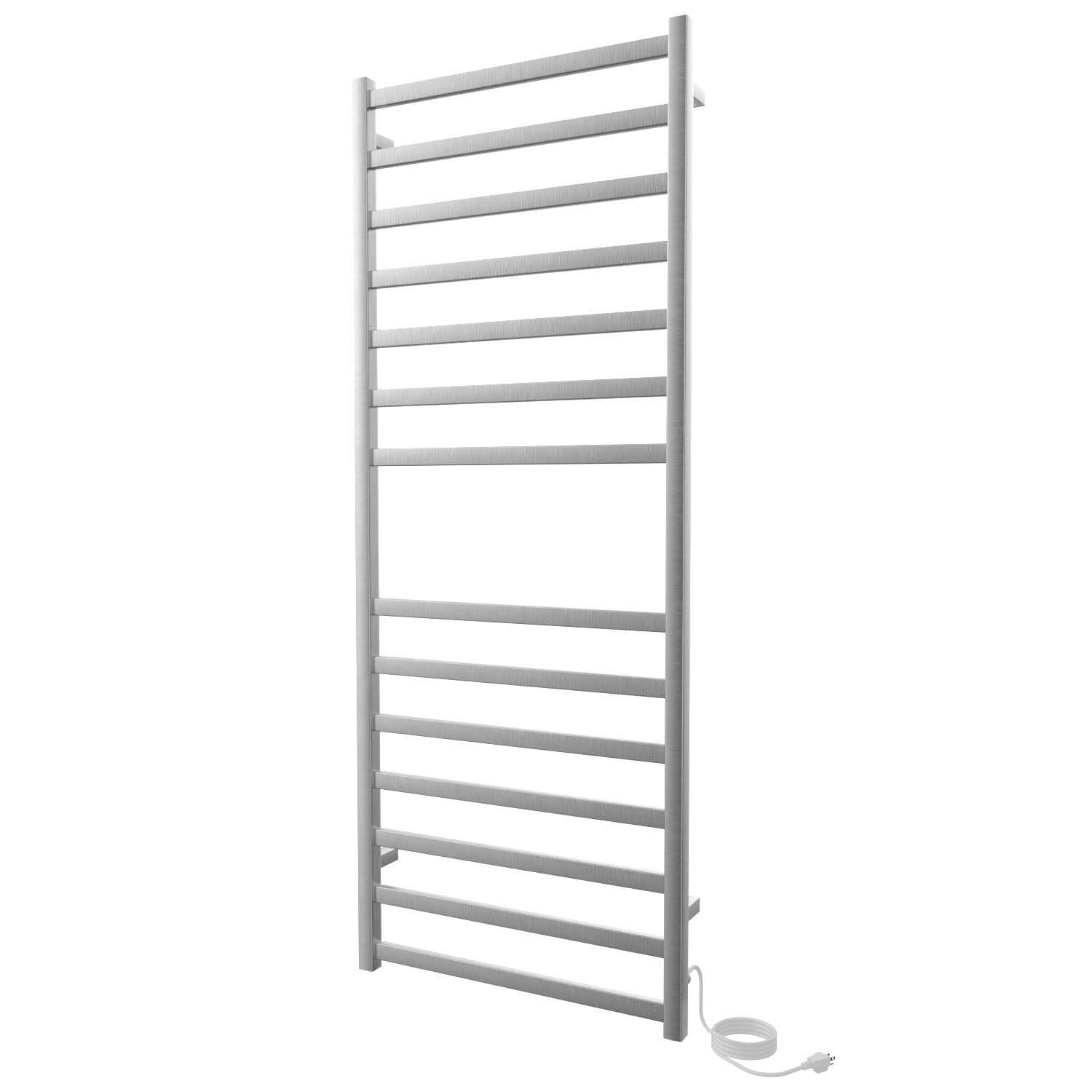 Brushed nickel towel Warmer