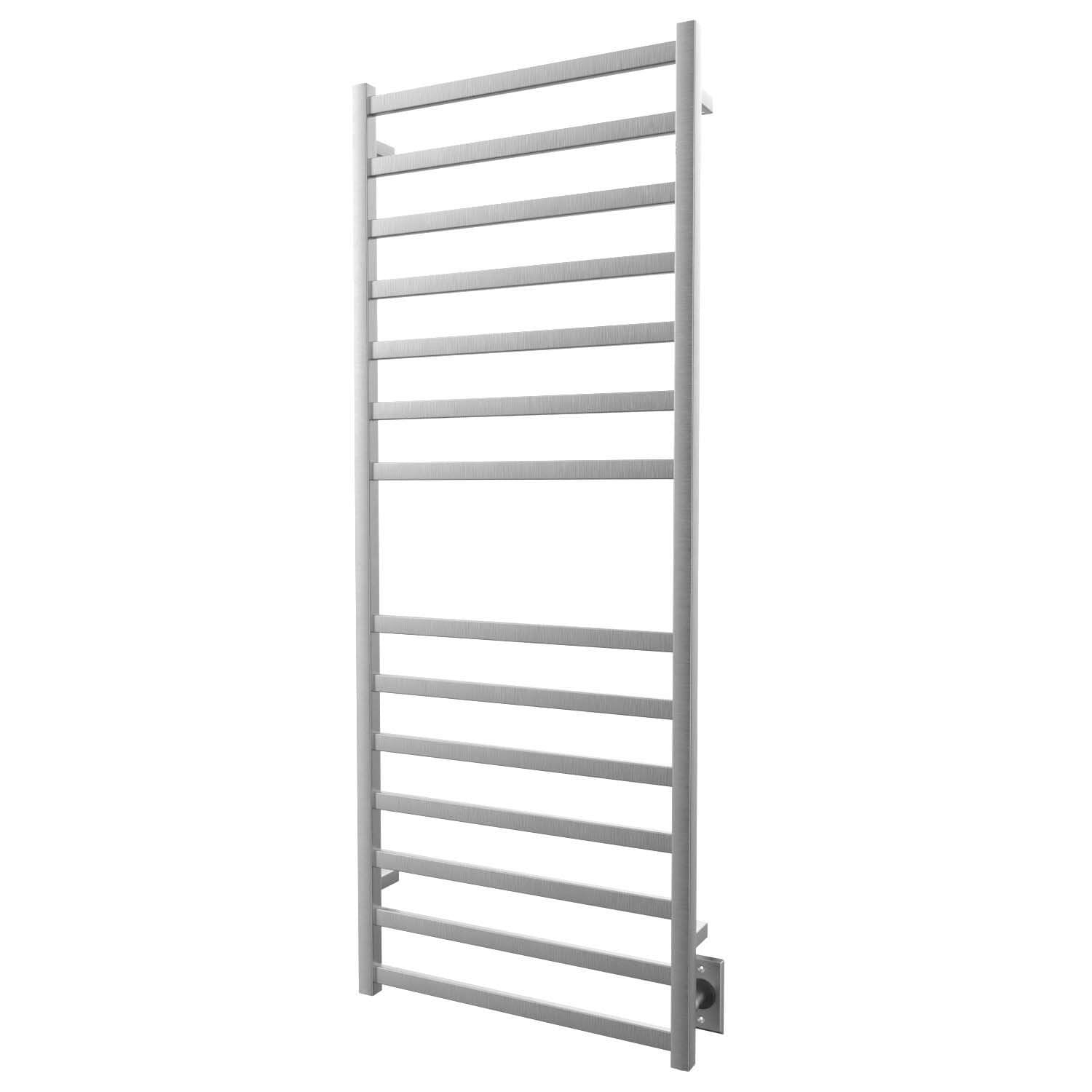 Brushed nickel towel Warmer