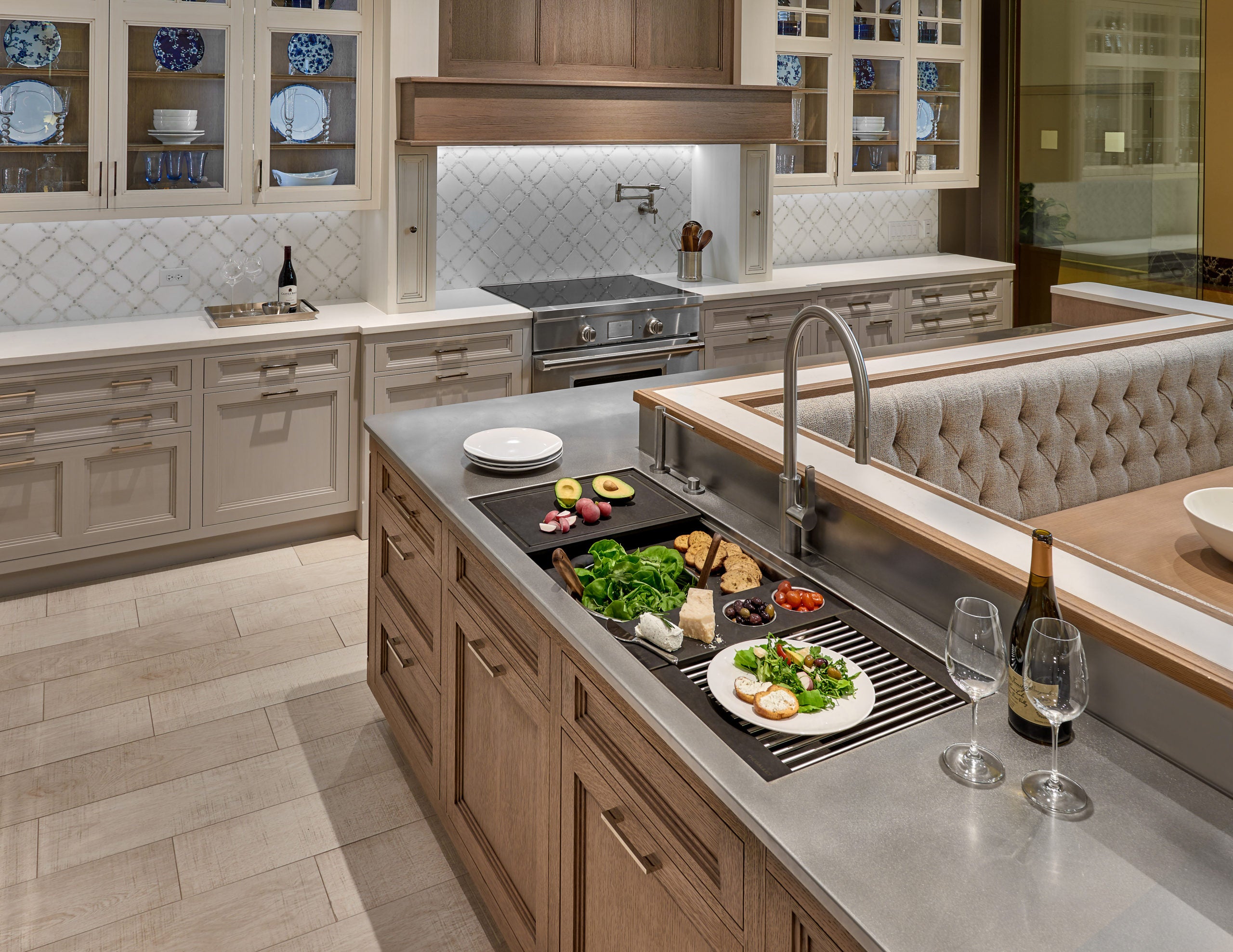 Transform Your Kitchen with The Galley Kitchen Workstations