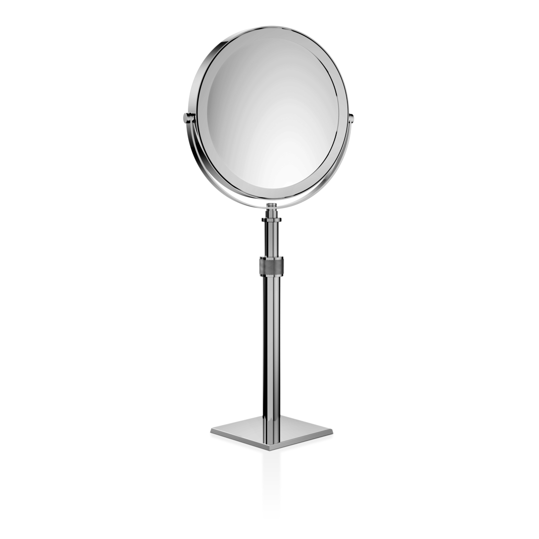 chrome cosmetic mirror