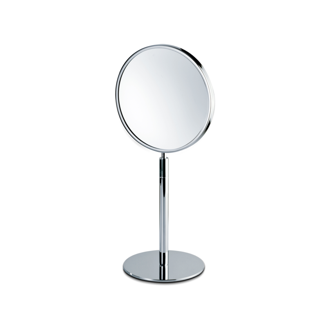 chrome cosmetic mirror