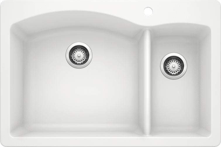 Blanco Diamond 1-1/2 Bowl Dual Mount Sink