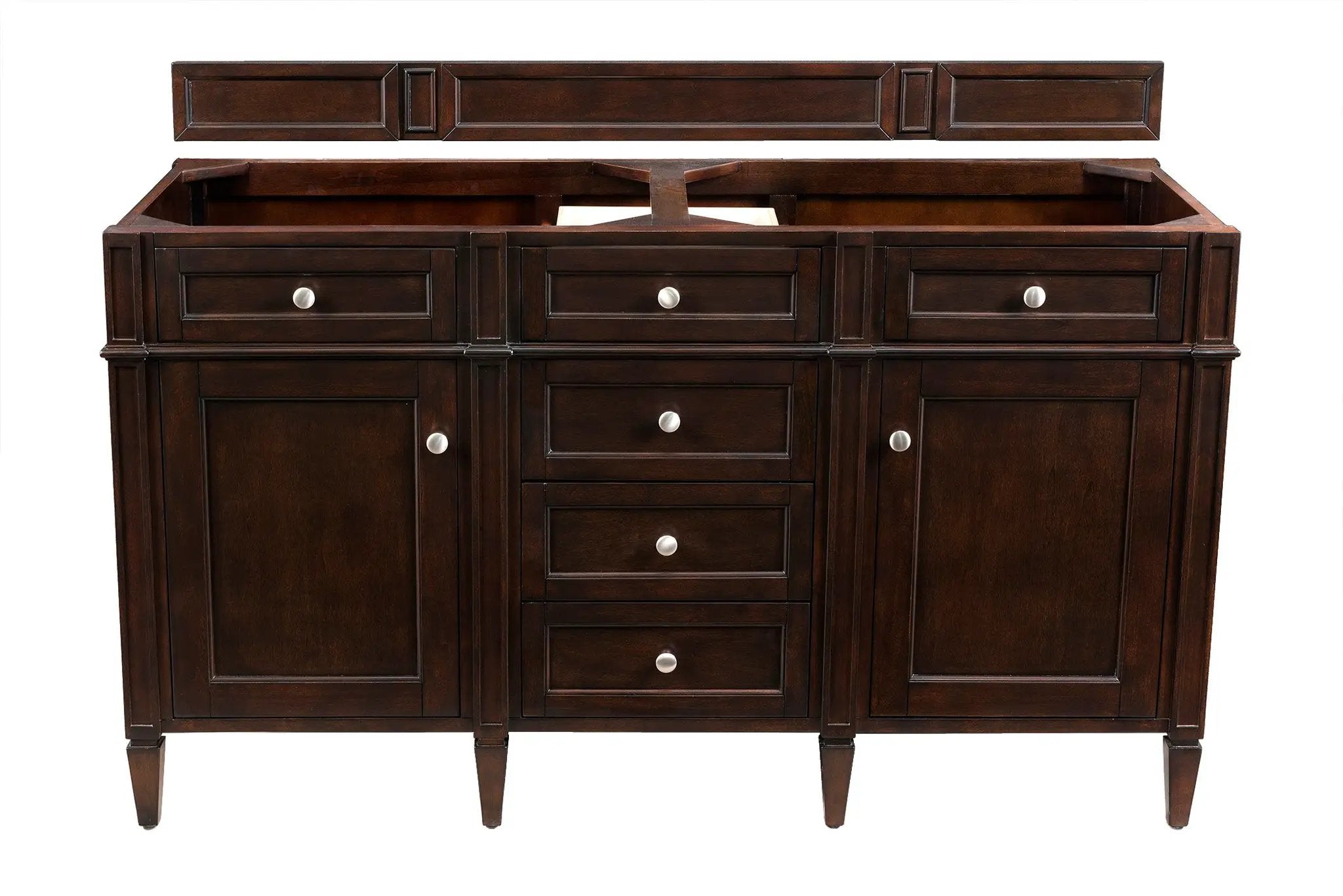burnished mahogany vanity