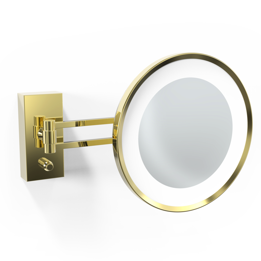 Decor Walther Corner LED Cosmetic Mirror Illuminated - 5x Magnification