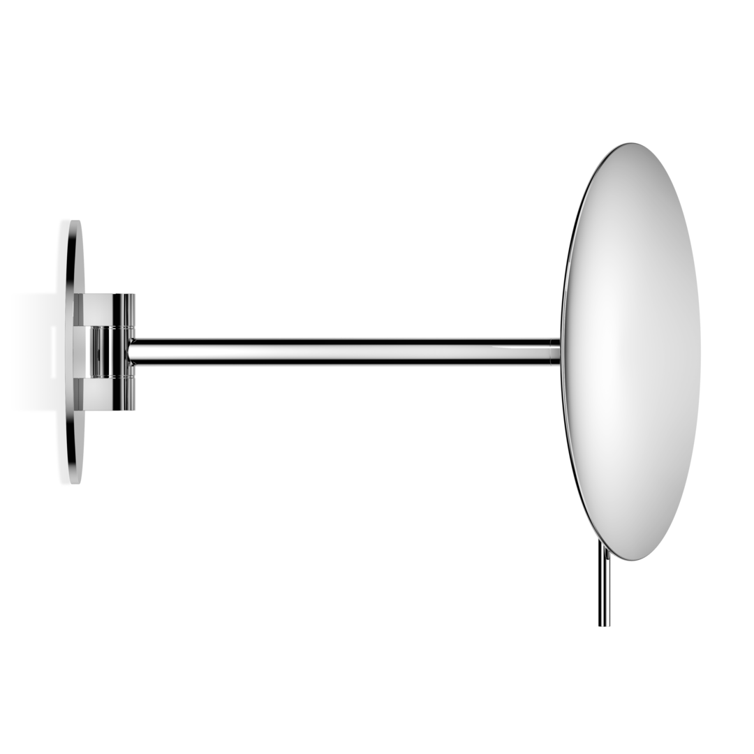 chrome cosmetic mirror