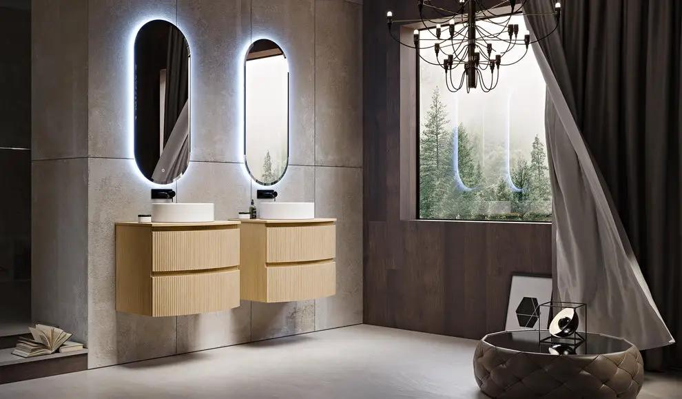 oak tobacco vanity
