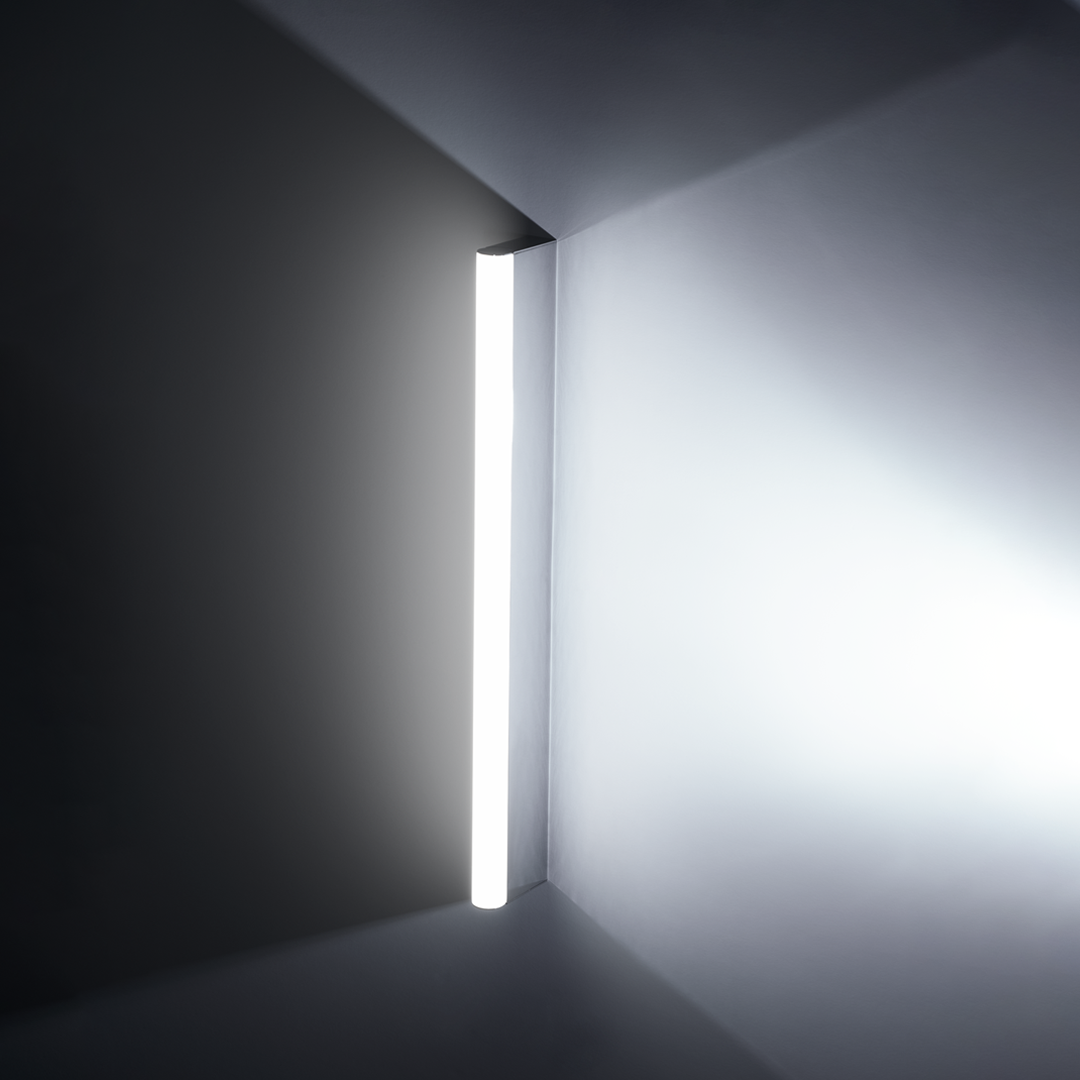 chrome wall light