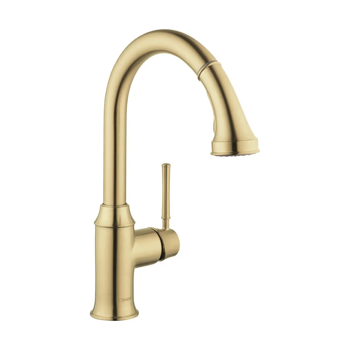 Hansgrohe Talis C HighArc 2-Spray Pull-Down Kitchen Faucet, 1.75 GPM by Hansgrohe