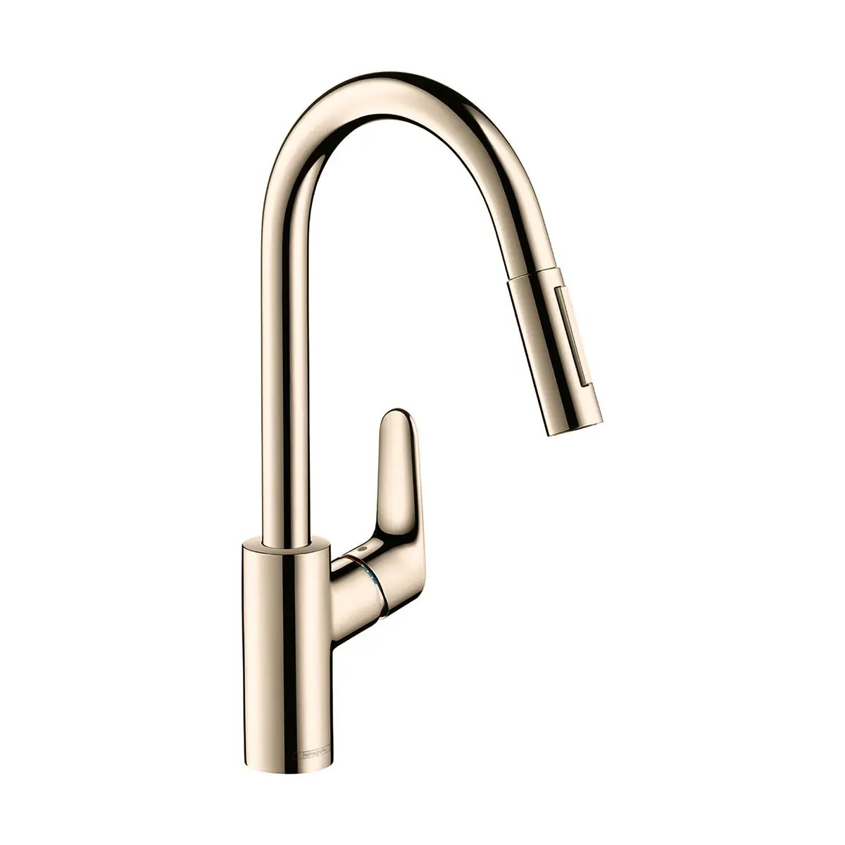 Hansgrohe Focus HighArc 2-Spray Pull-Down Kitchen Faucet, 1.75 GPM by Hansgrohe