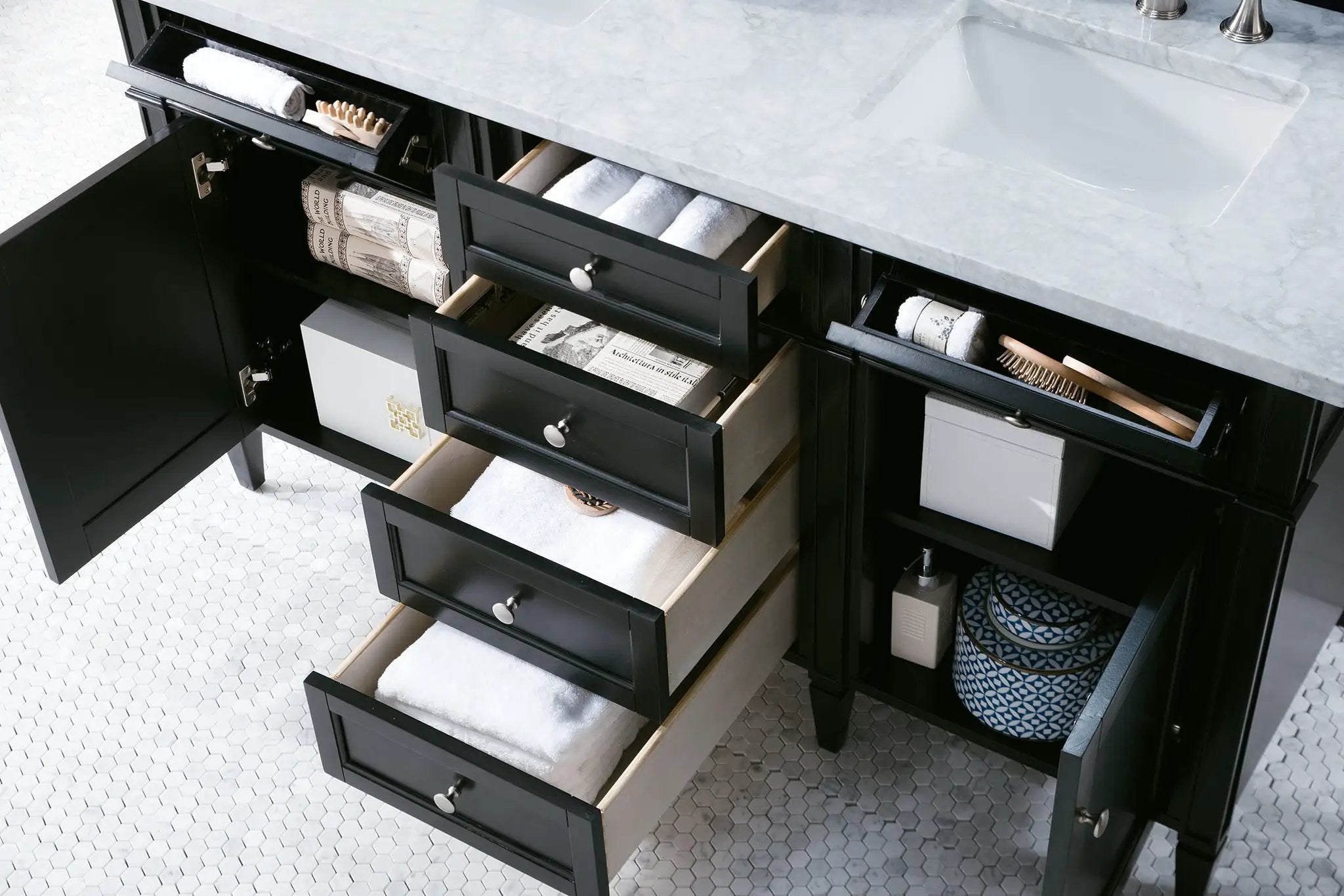 black onyx vanity