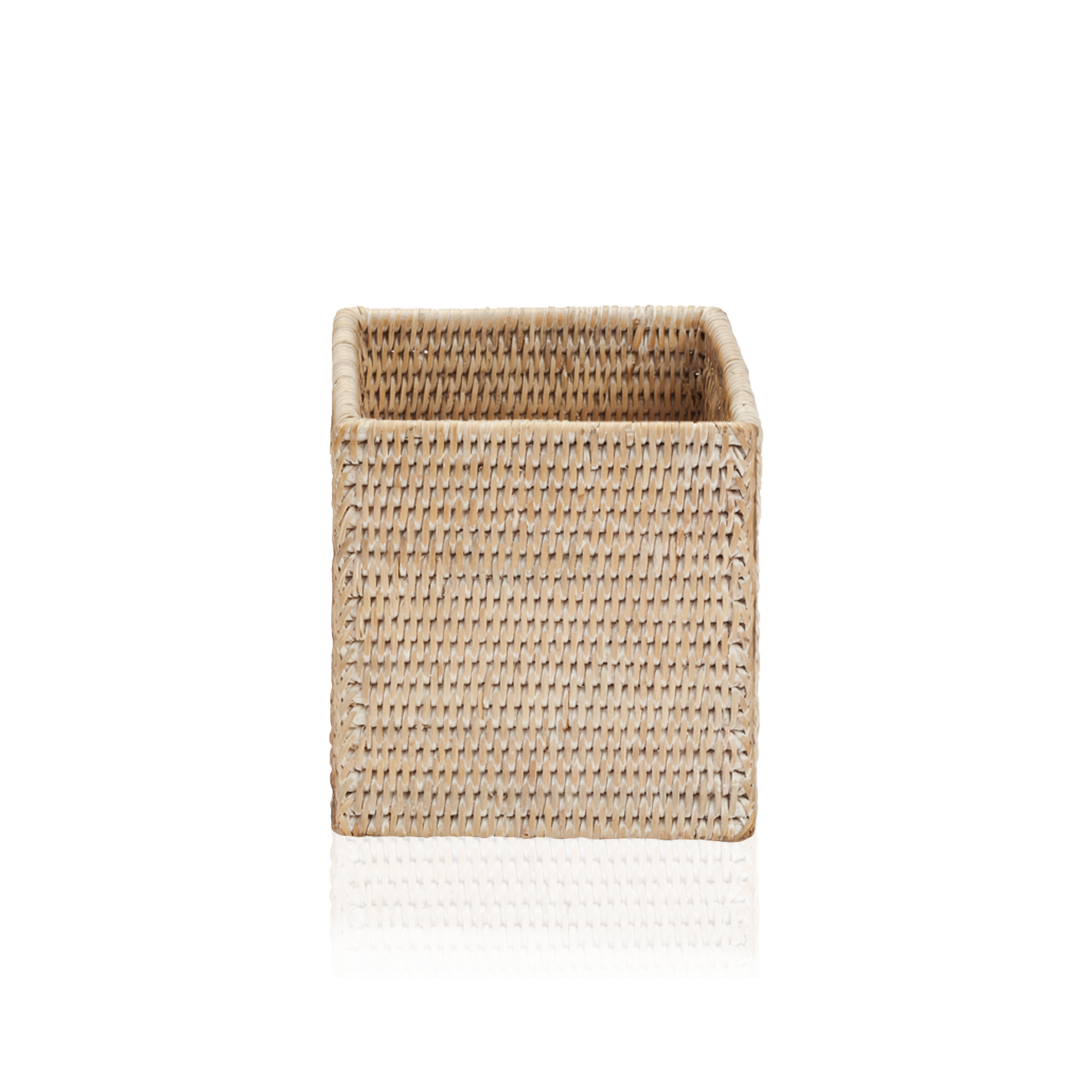 rattan light box without lid square
