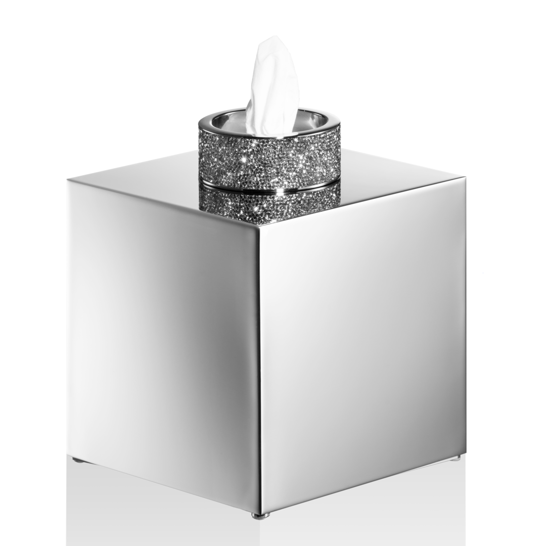 chrome tissue box